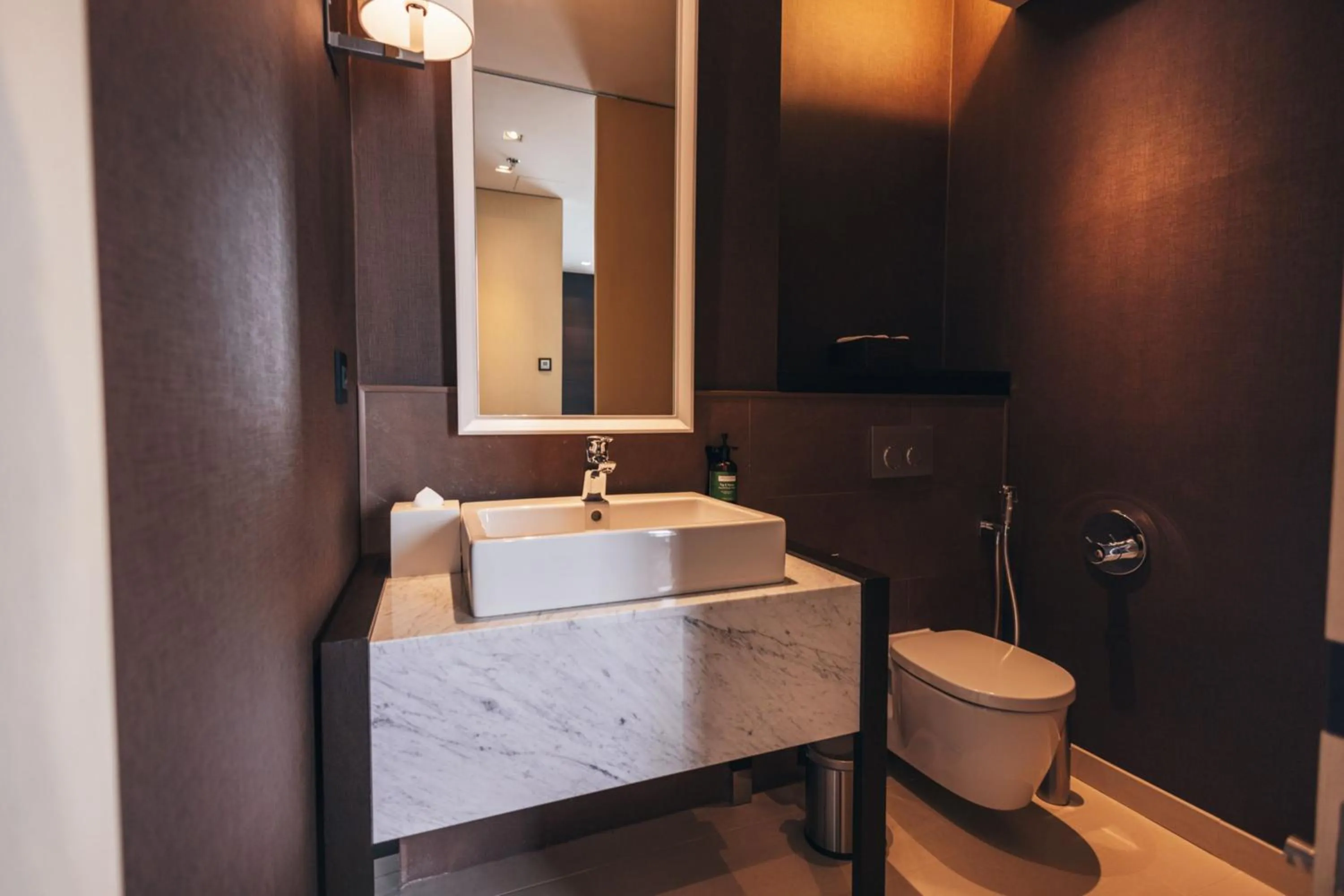 Bathroom in Crowne Plaza Geneva by IHG