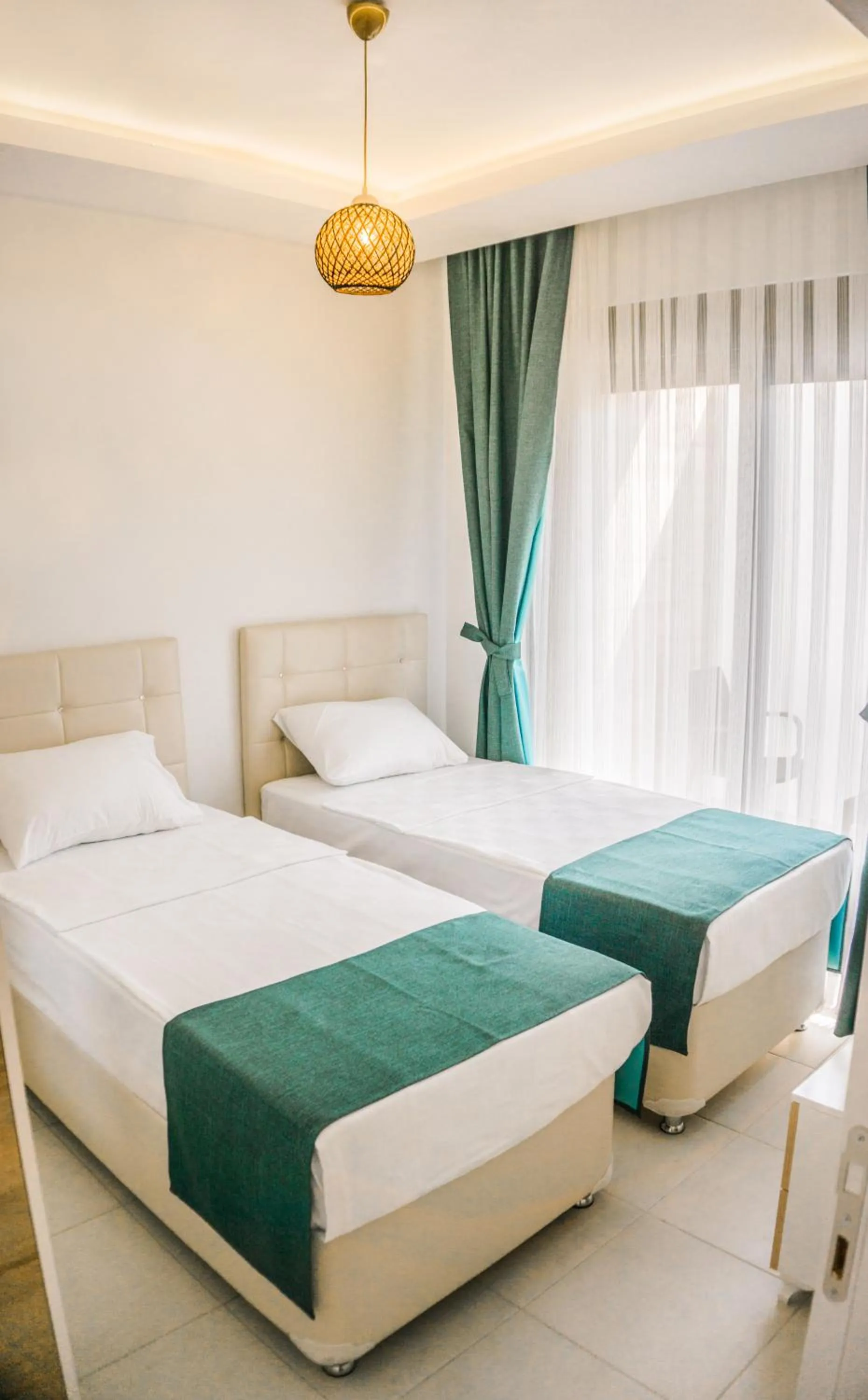 Bedroom, Bed in Orion Apart Tekirova