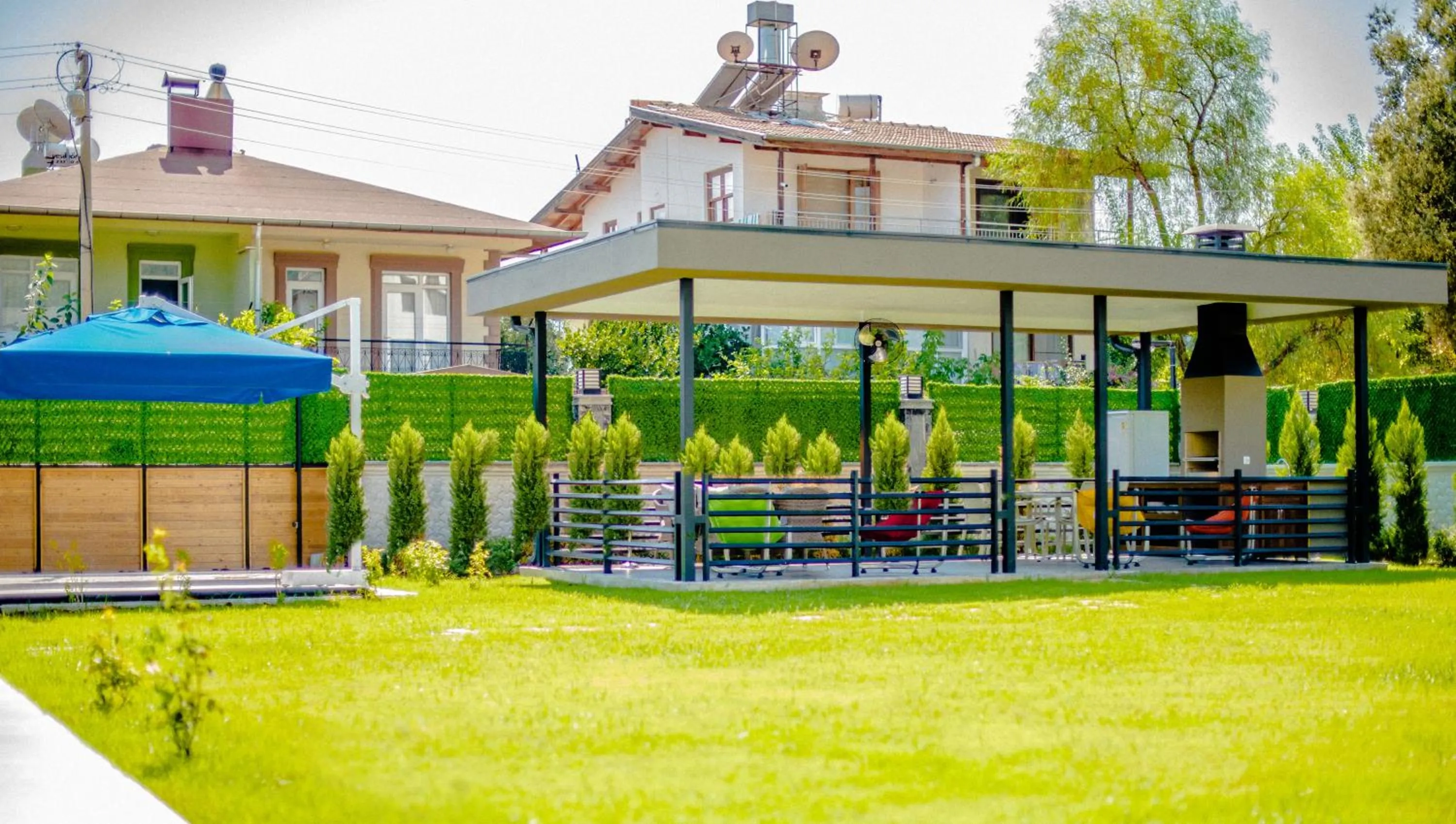 BBQ facilities in Orion Apart Tekirova