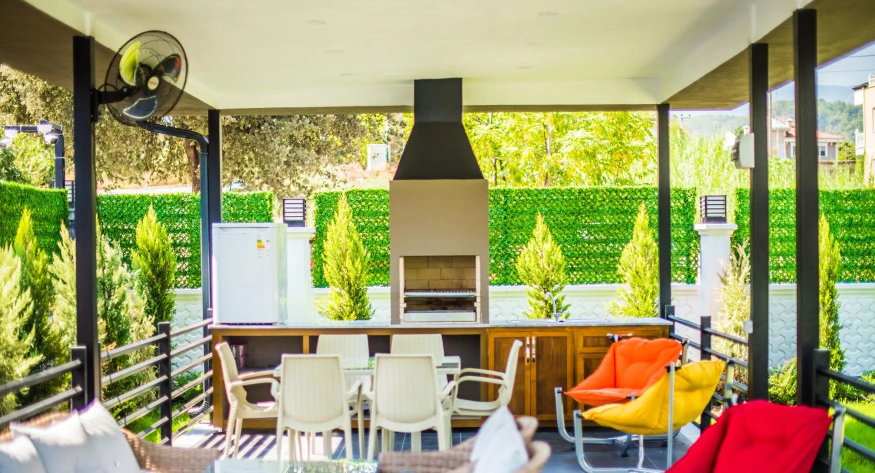 BBQ facilities in Orion Apart Tekirova