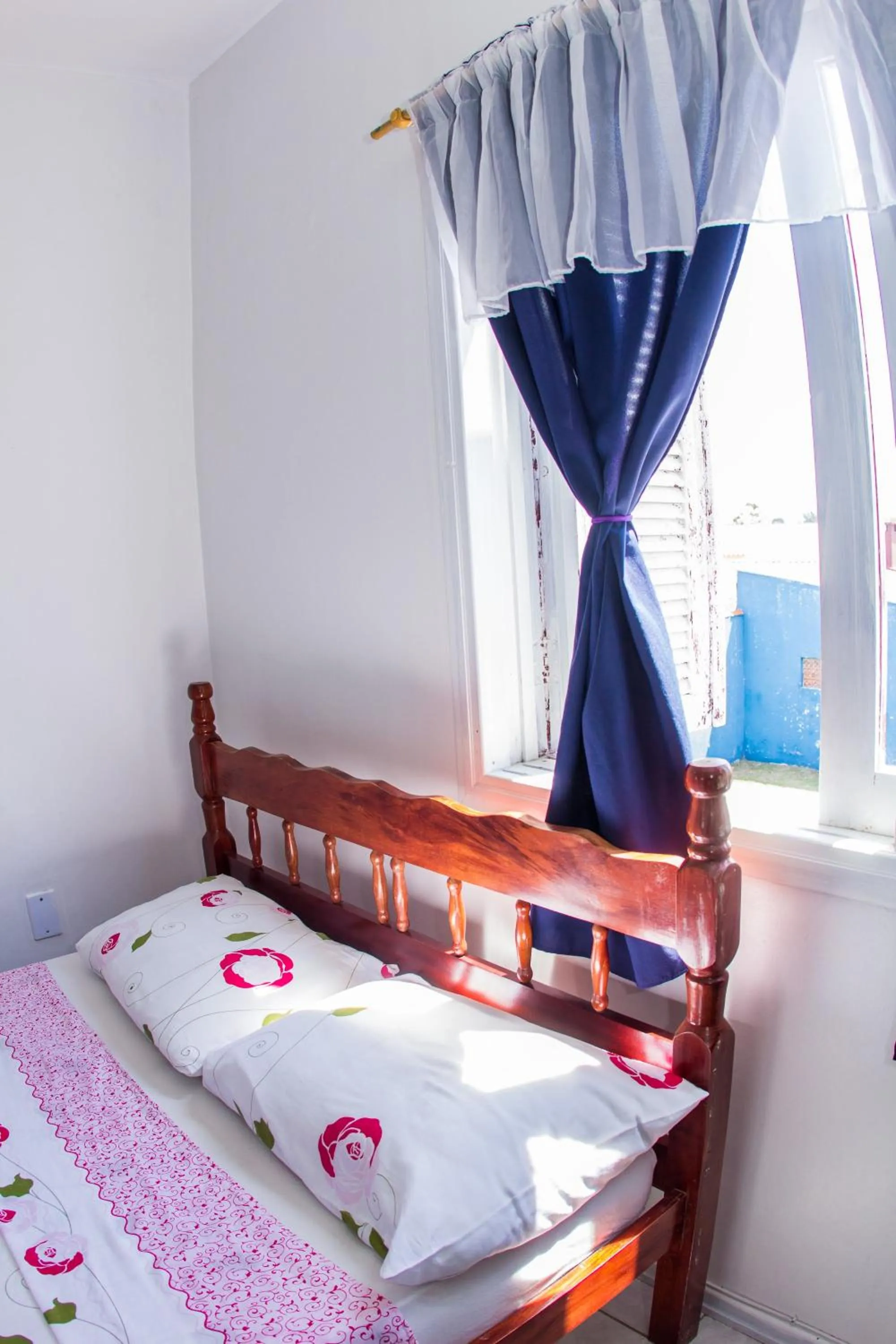 Bed in Hotel Recanto do Mar