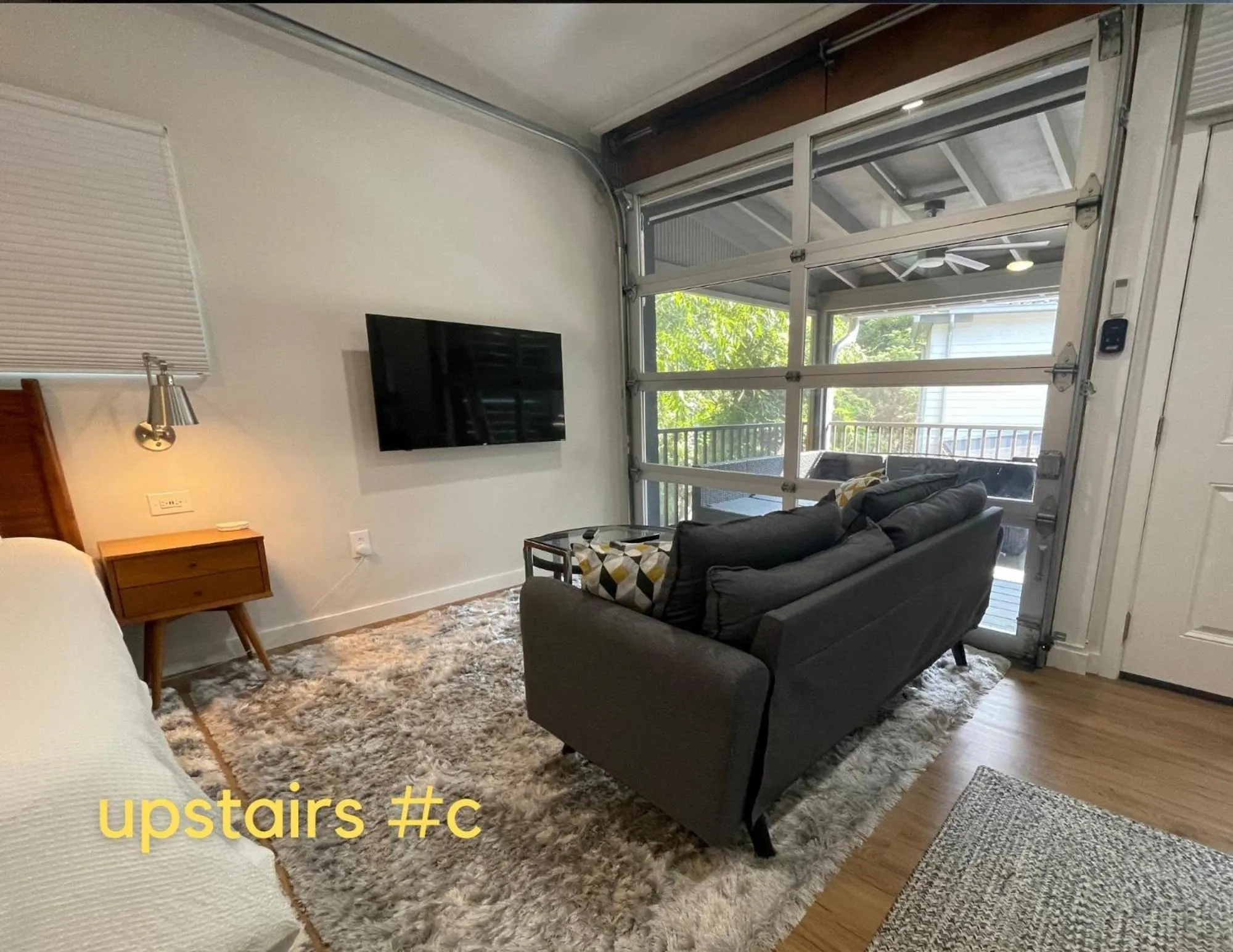 Living room in NormalBnB - 2 Blocks From Restaurants, Bars, Hospital