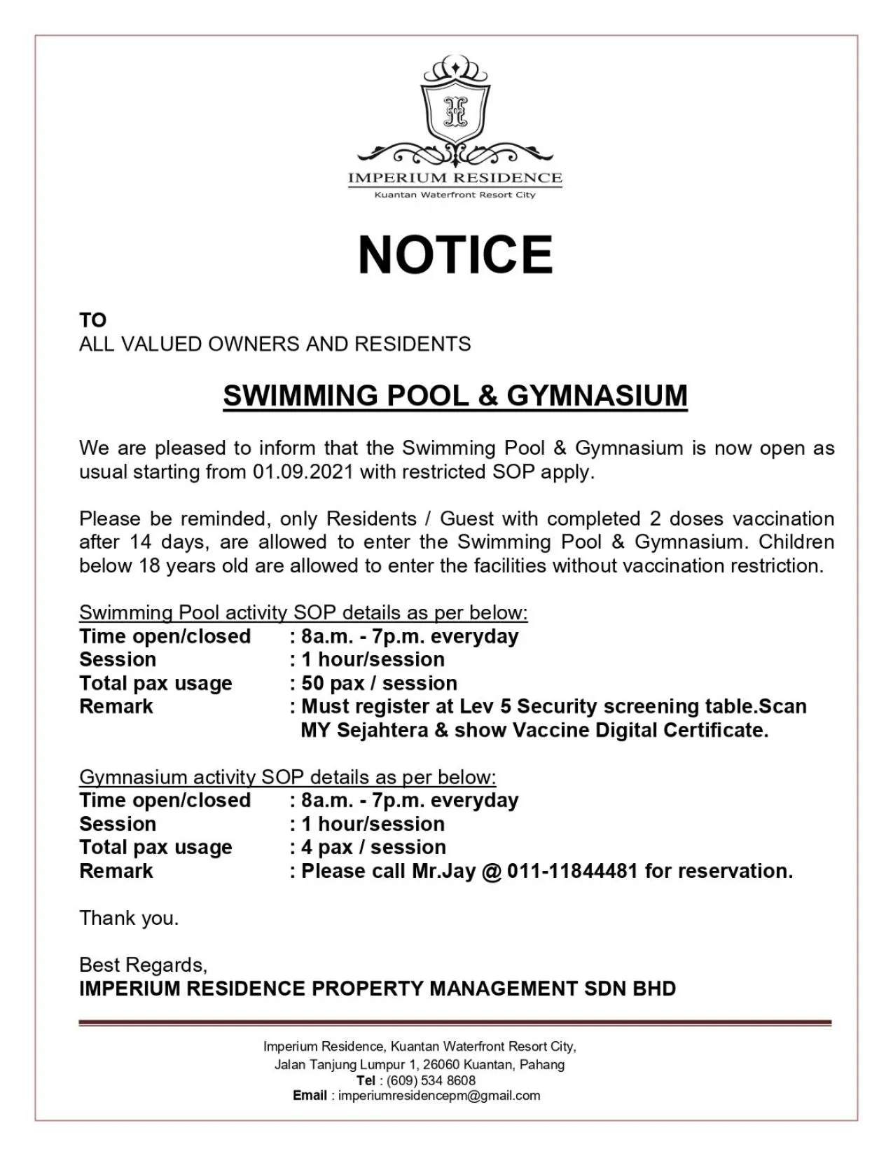 Property logo or sign in Kuantan Imperium by Glex