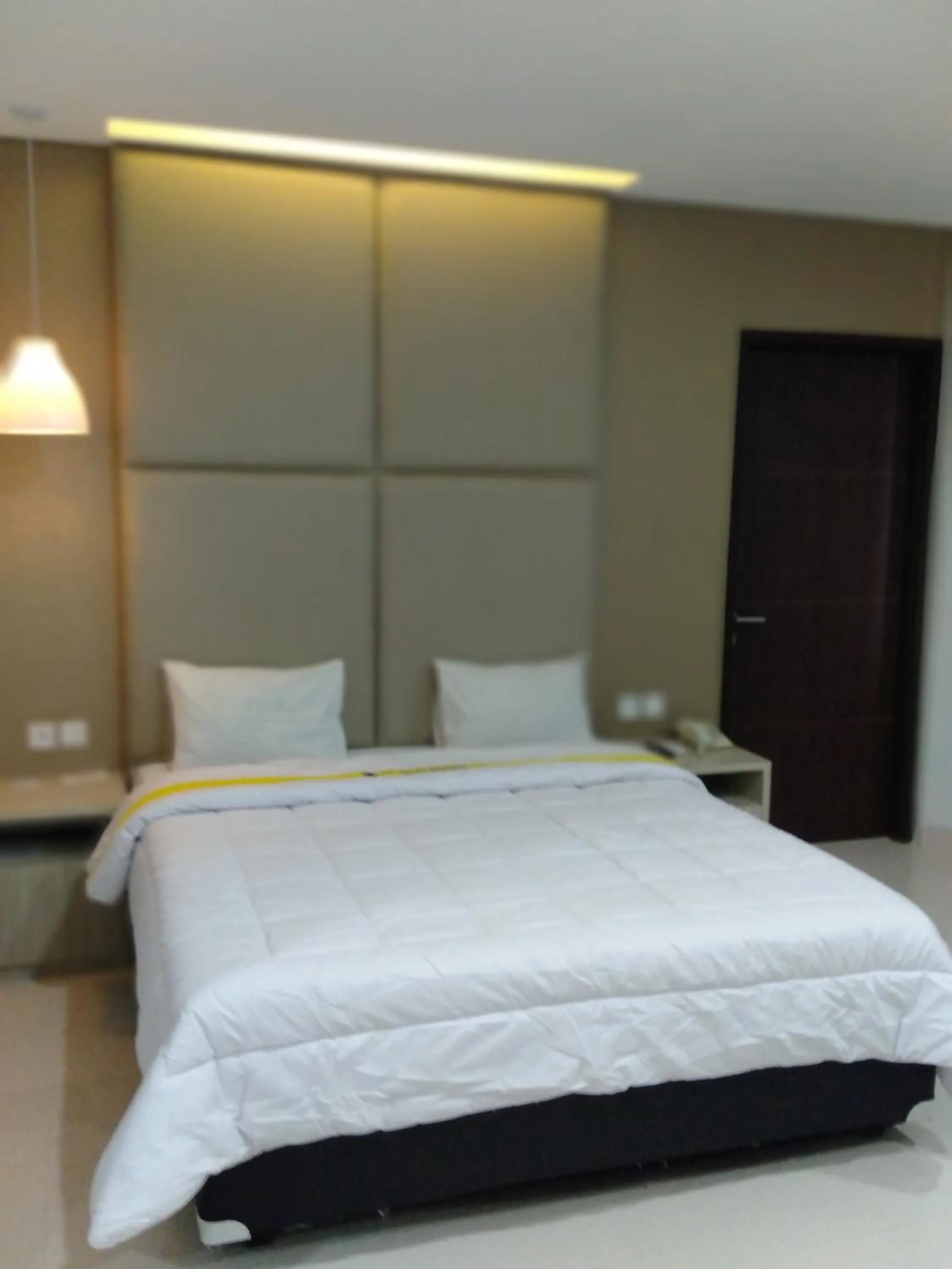 Bed in Wisma Makara Universitas Indonesia