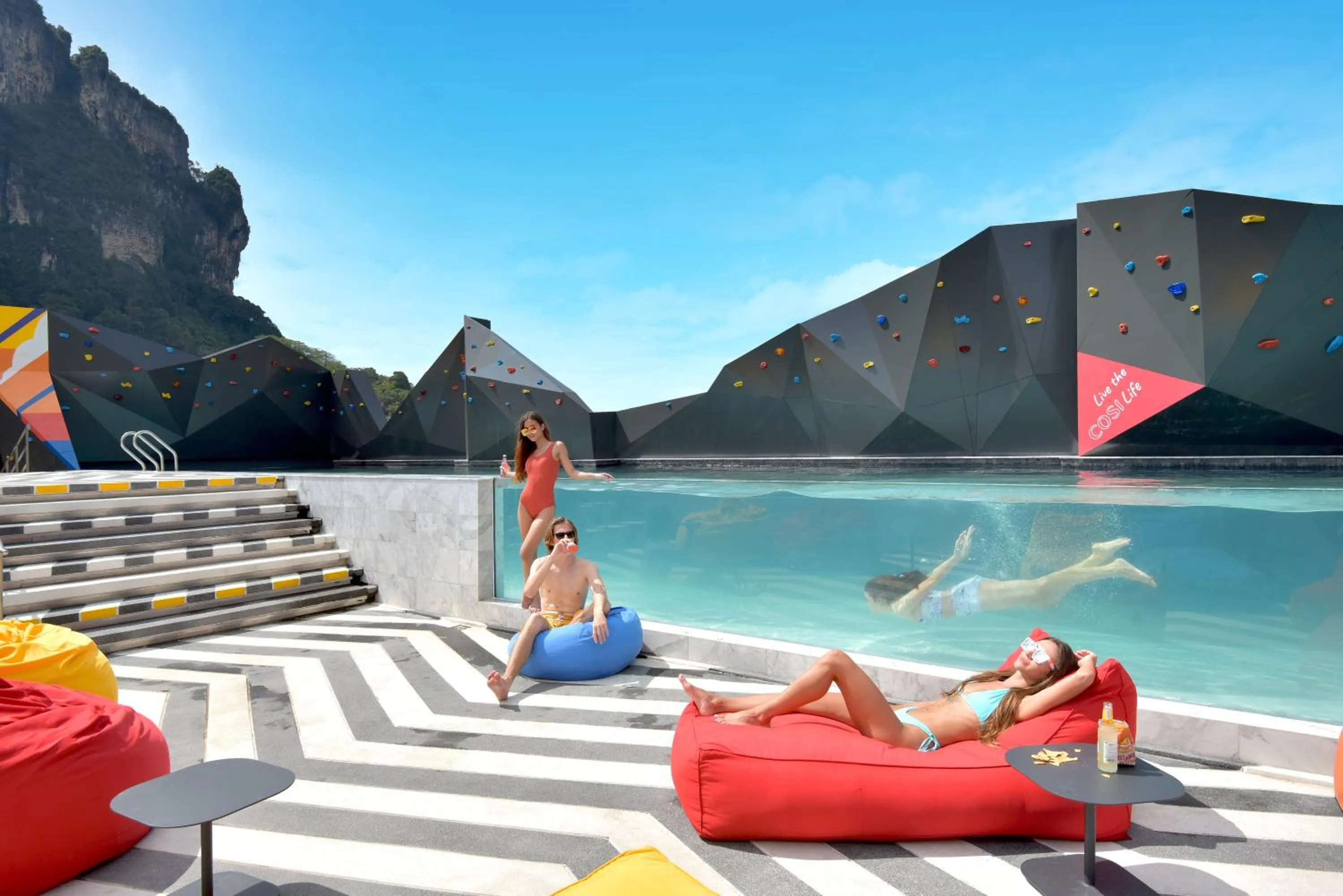 Swimming pool in COSI Krabi Ao Nang Beach - SHA Plus