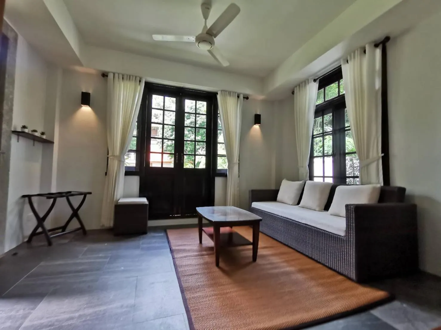 Seating area in Palin Family Cottage