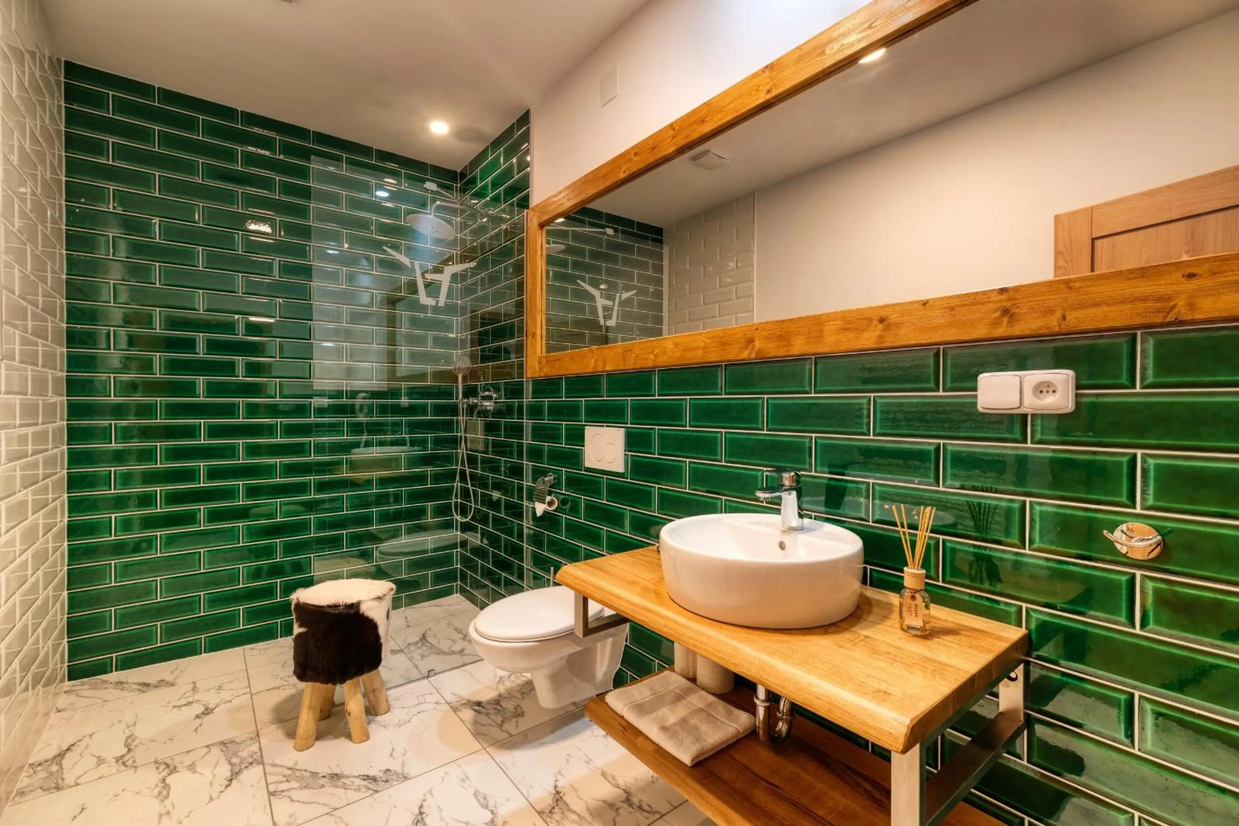 Bathroom in Pivní Hotel
