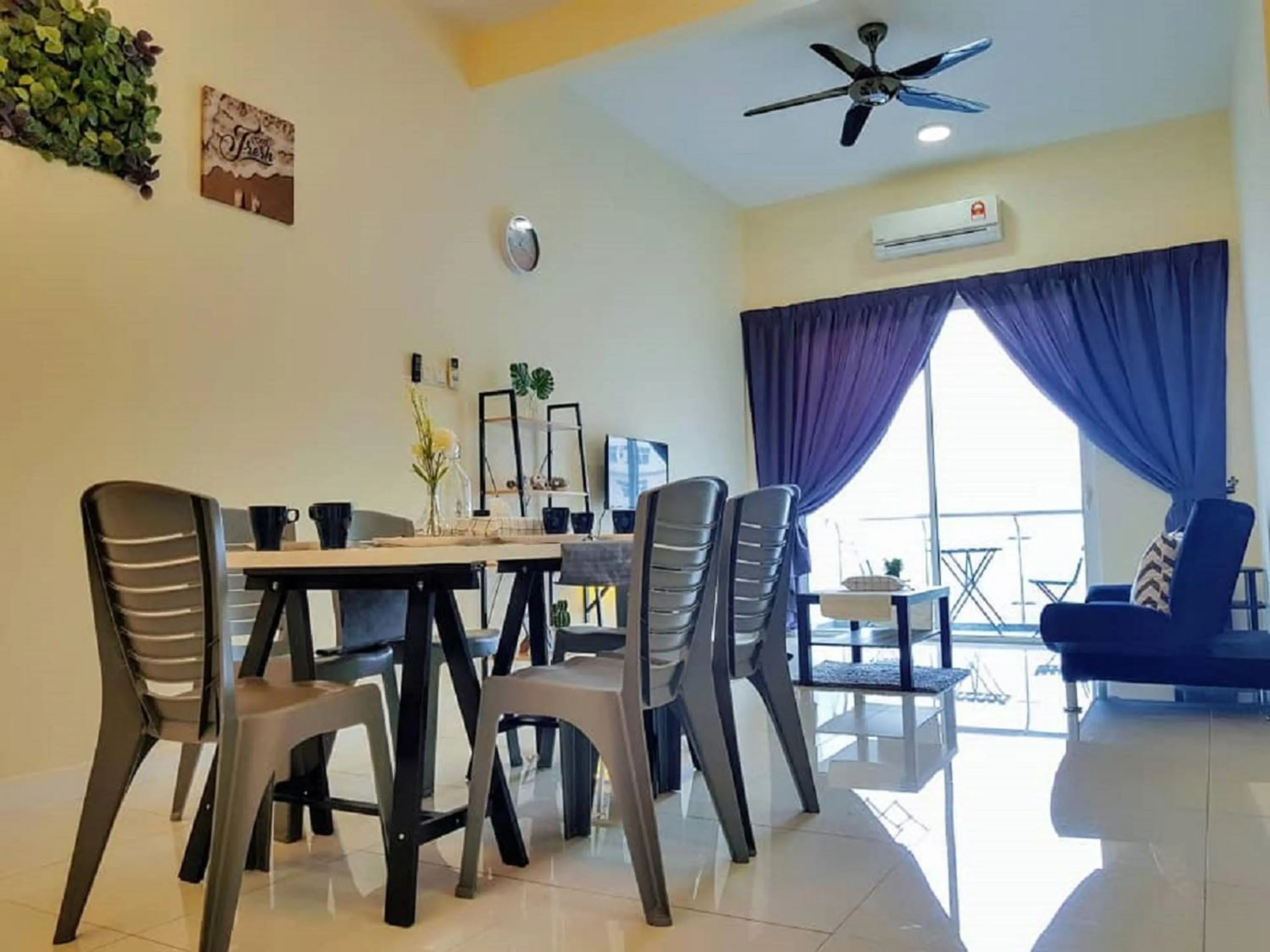 Living room in Skypod Residence Puchong