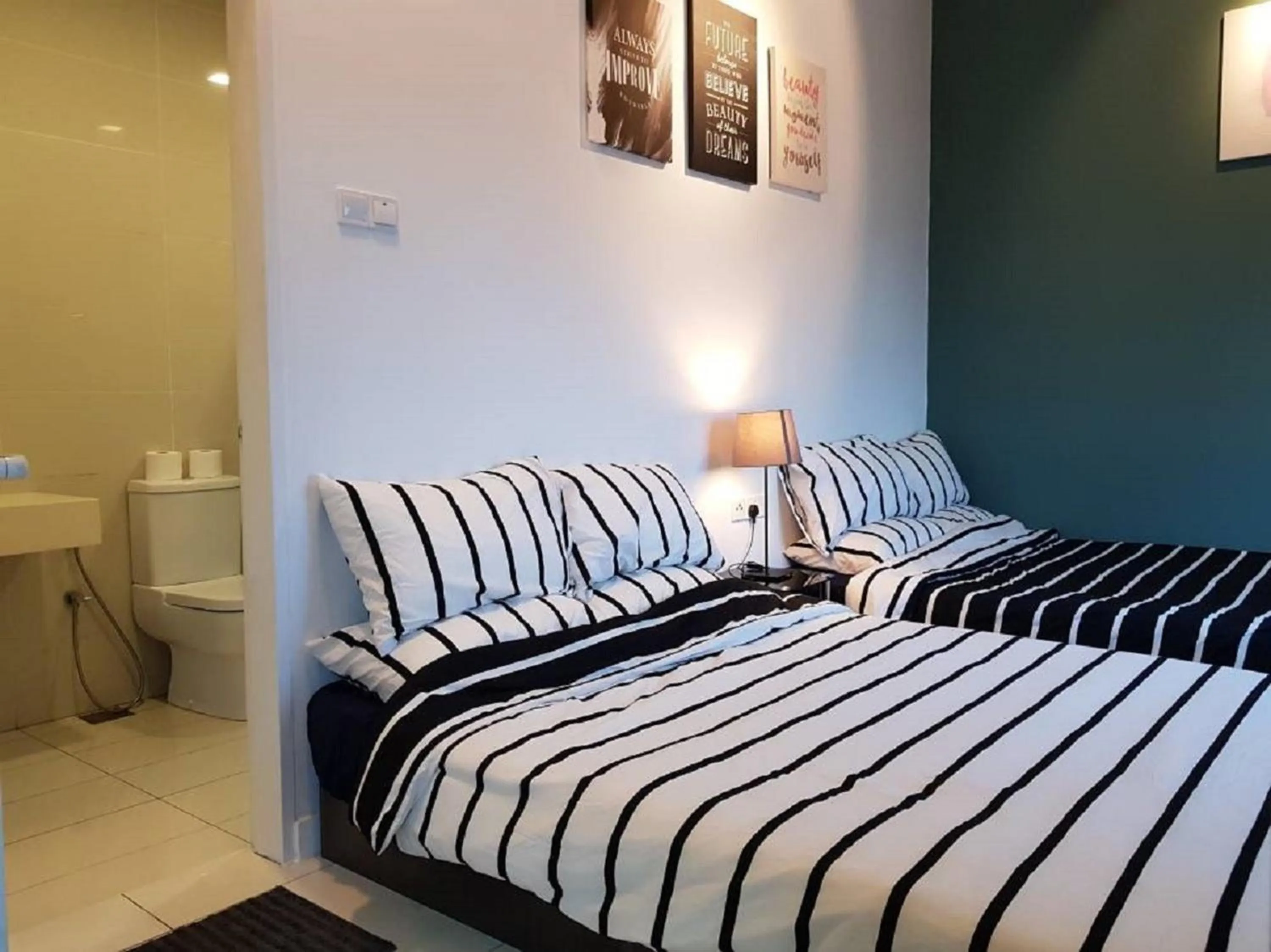 Bedroom, Bed in Skypod Residence Puchong