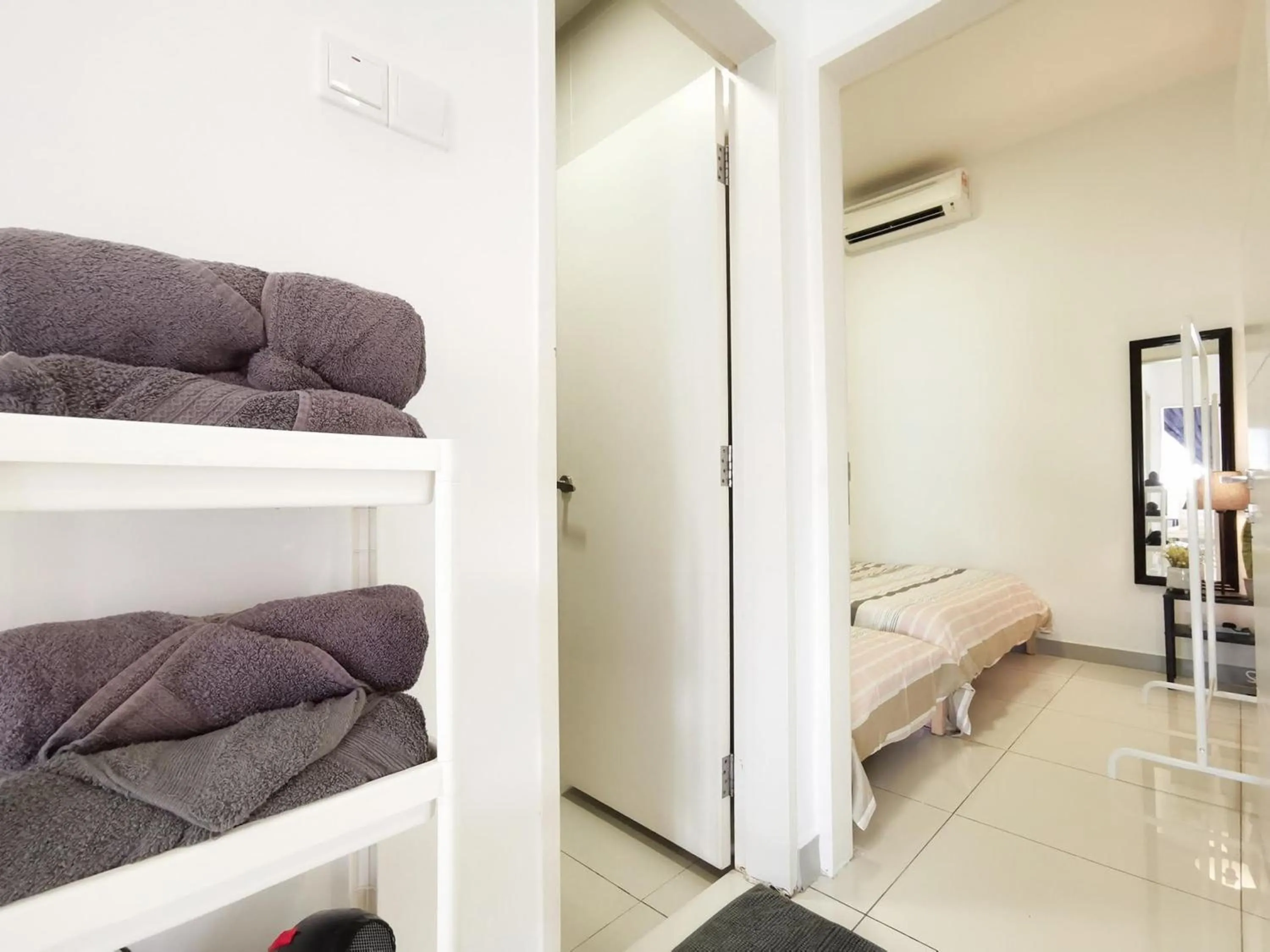 Bedroom, Bed in Skypod Residence Puchong