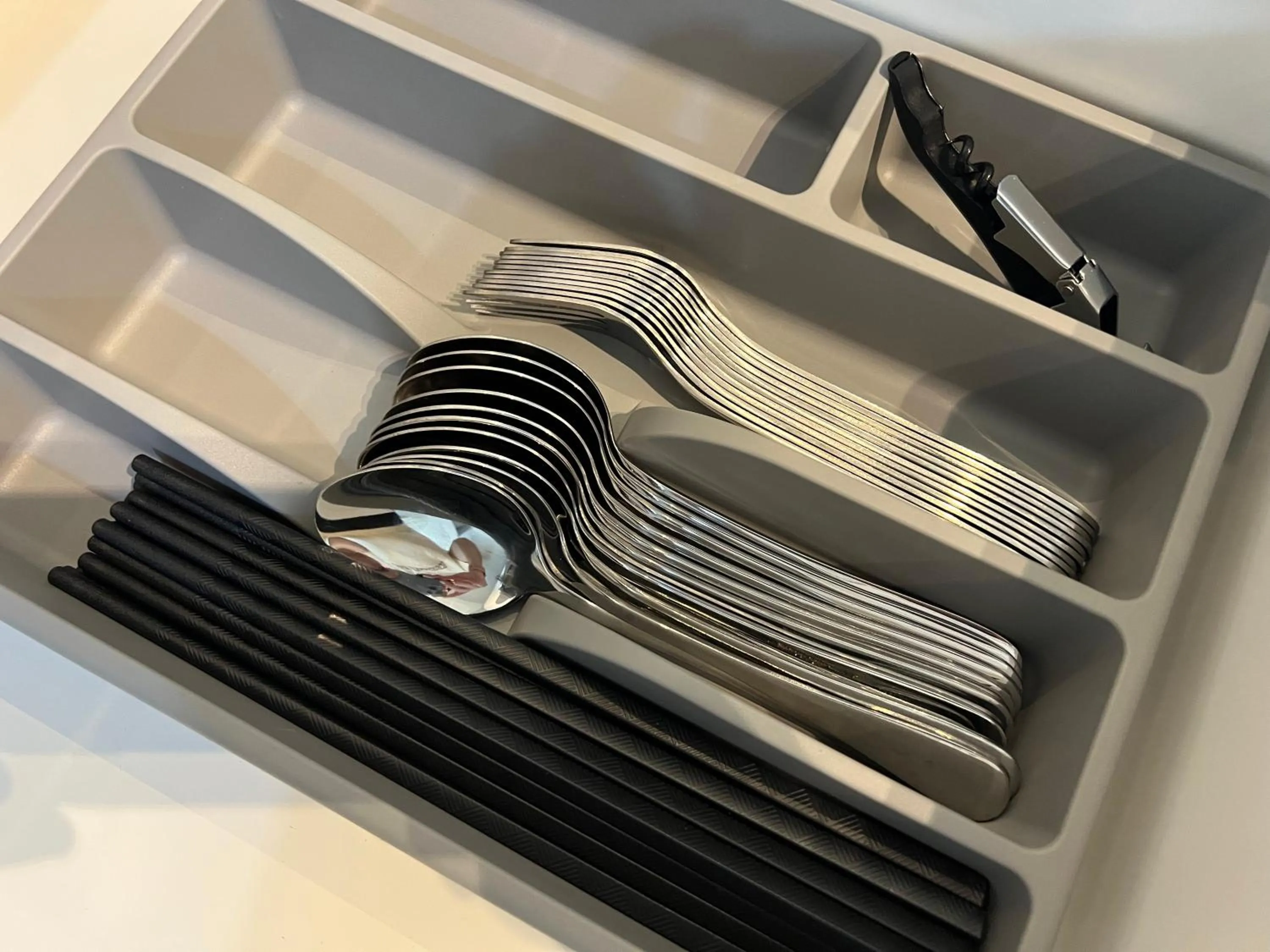 Dining area in Skypod Residence Puchong