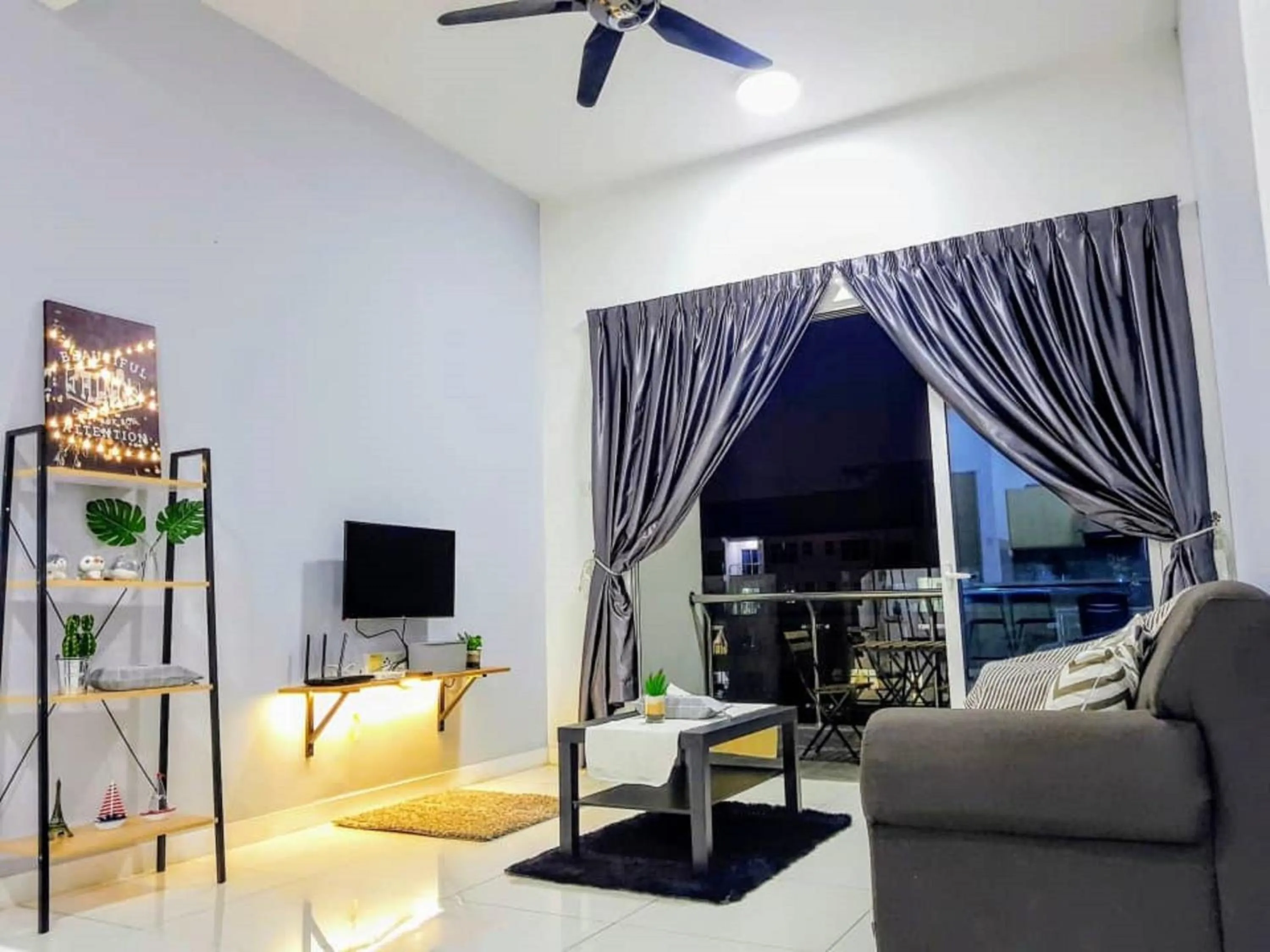 Living room in Skypod Residence Puchong