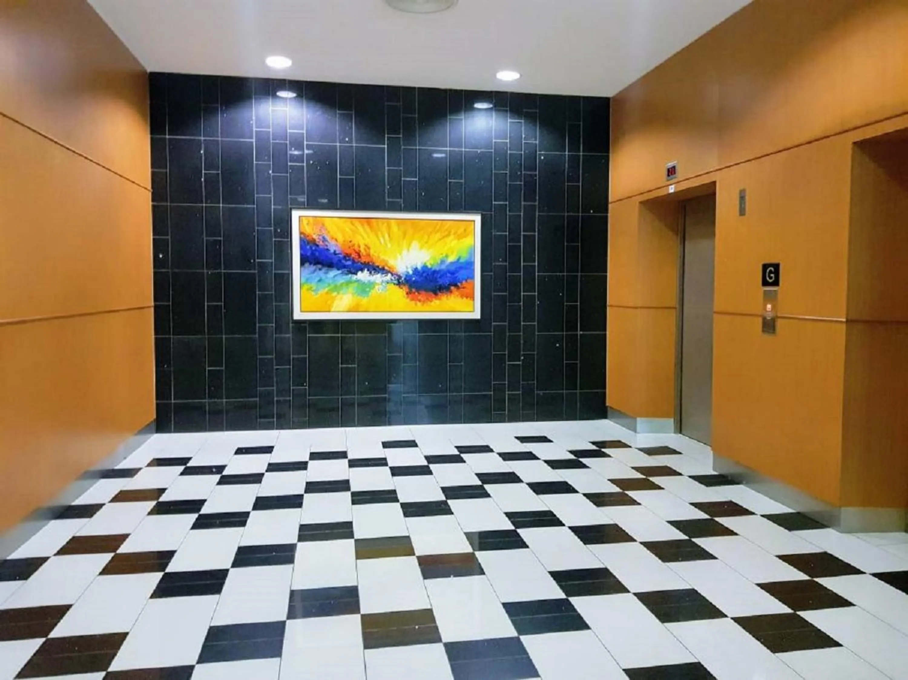 Lobby or reception in Skypod Residence Puchong