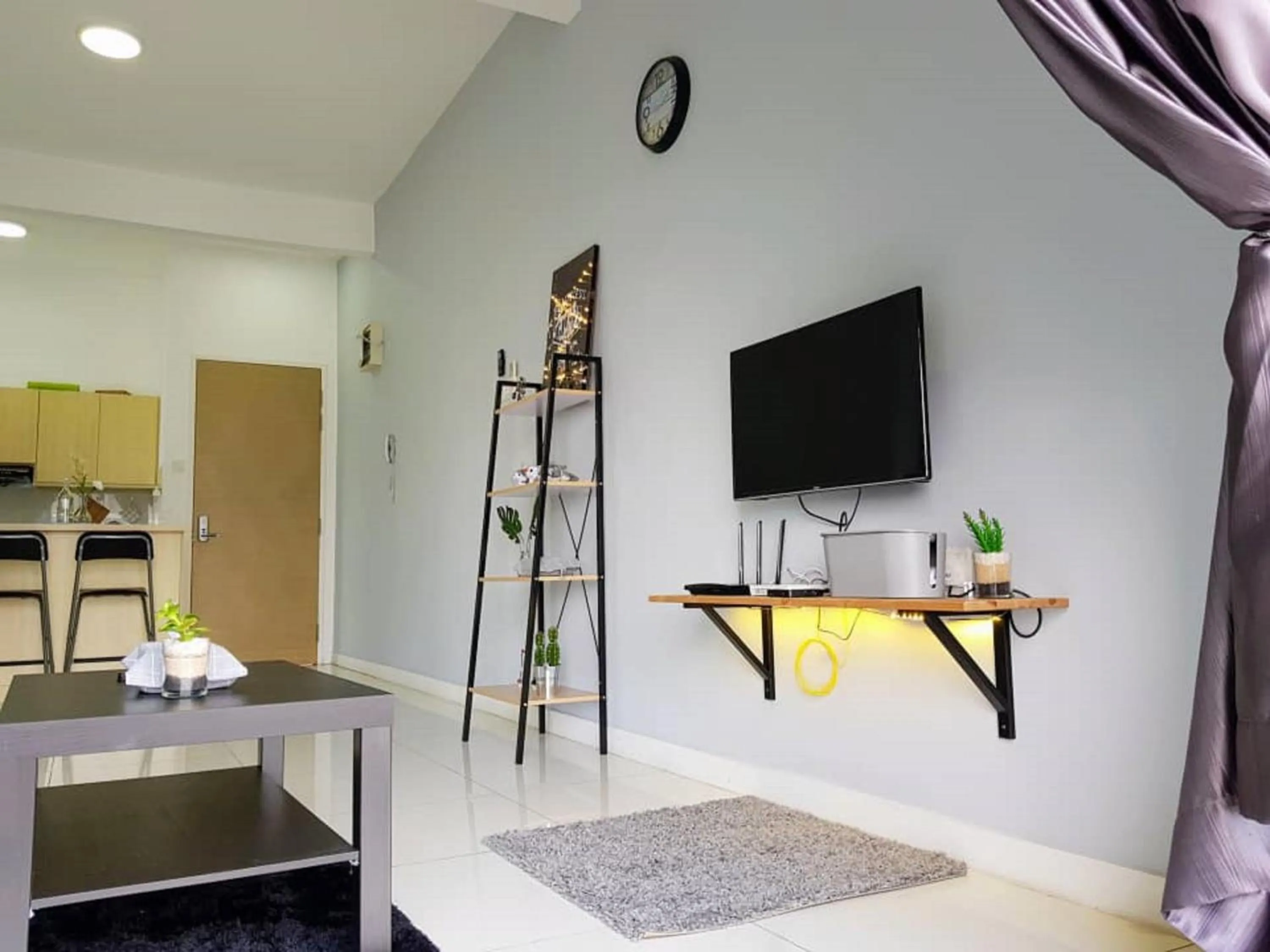 Living room in Skypod Residence Puchong