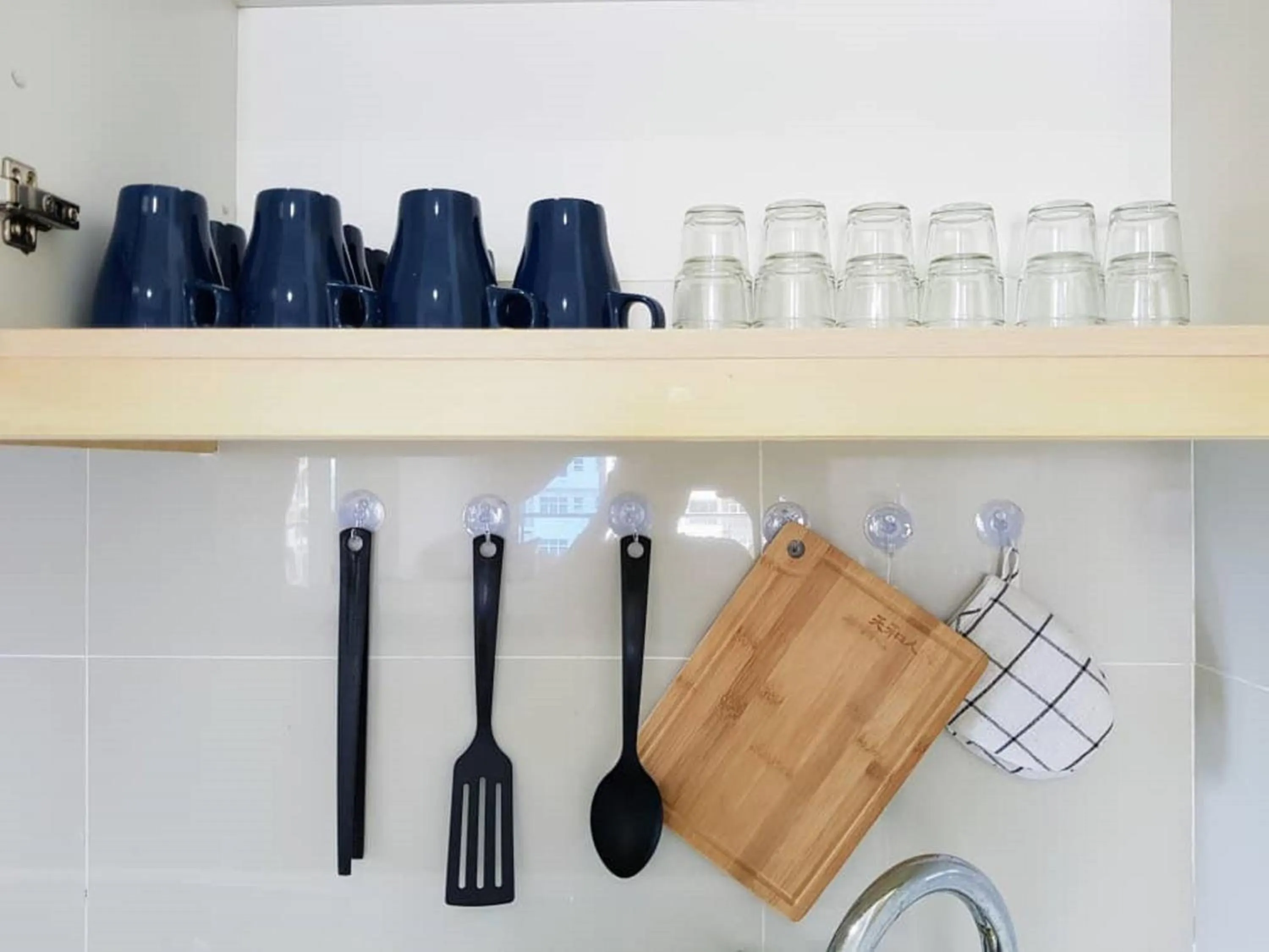 Kitchen or kitchenette in Skypod Residence Puchong