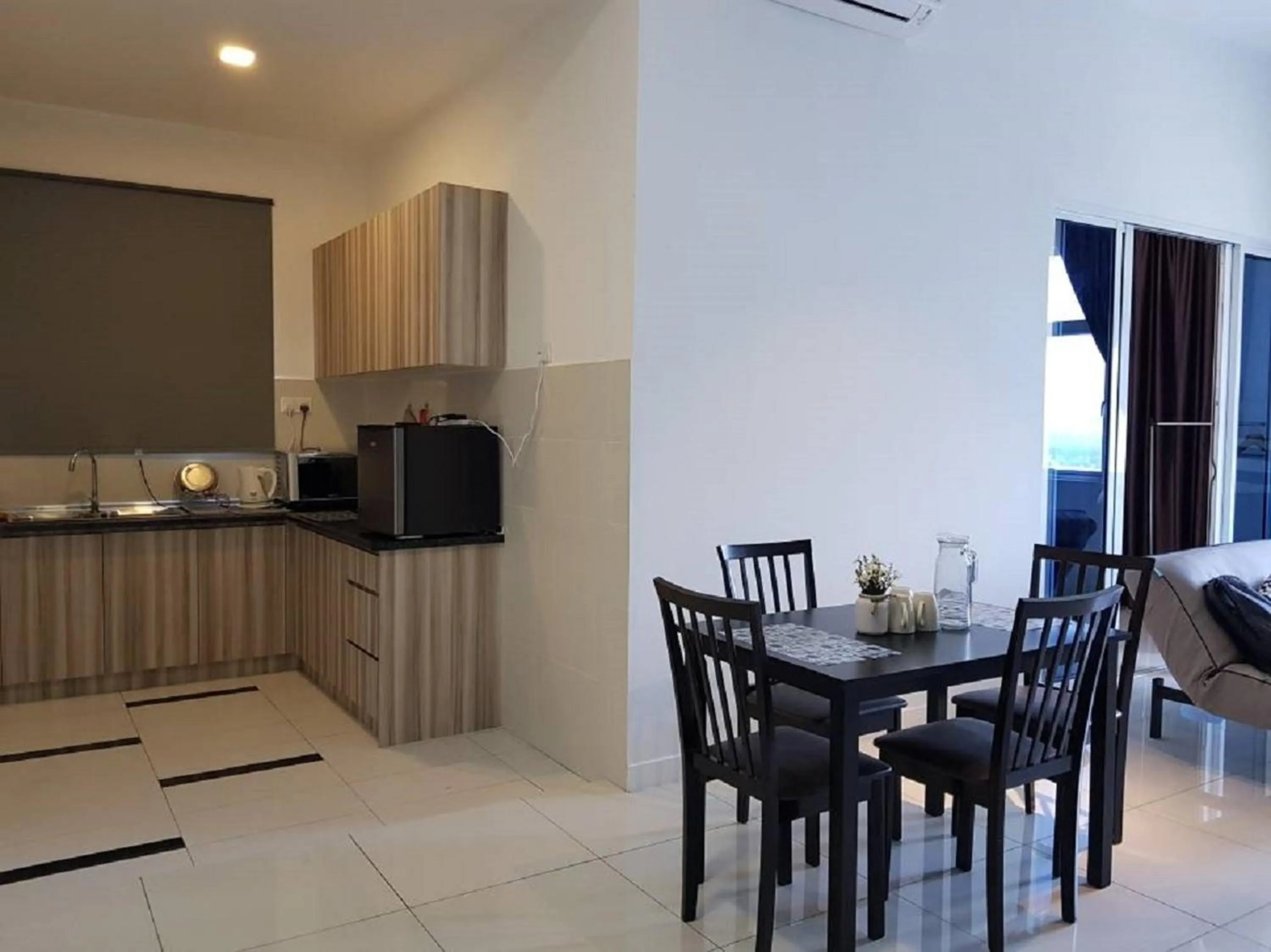 Dining area in Skypod Residence Puchong