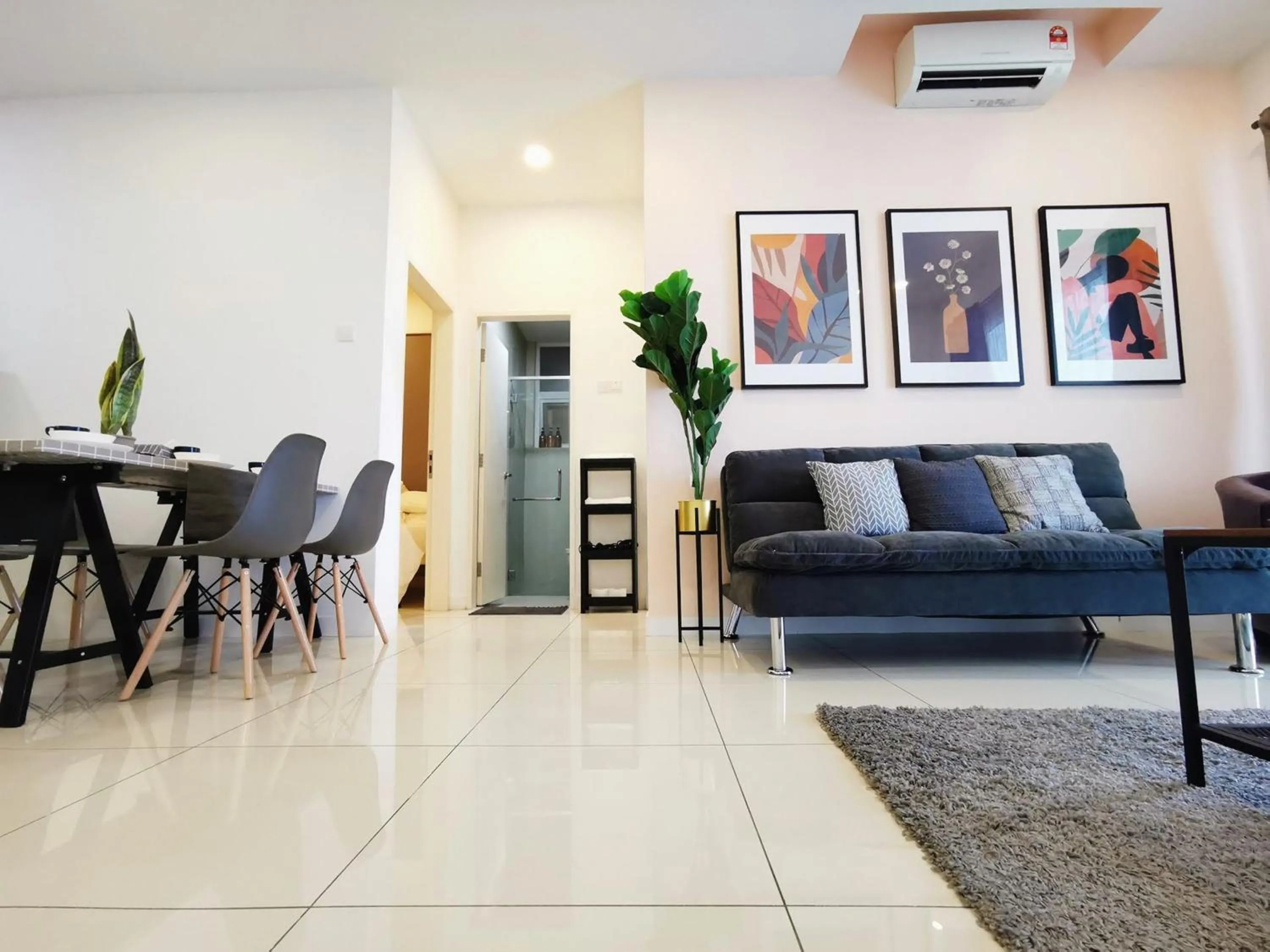 Living room in Skypod Residence Puchong