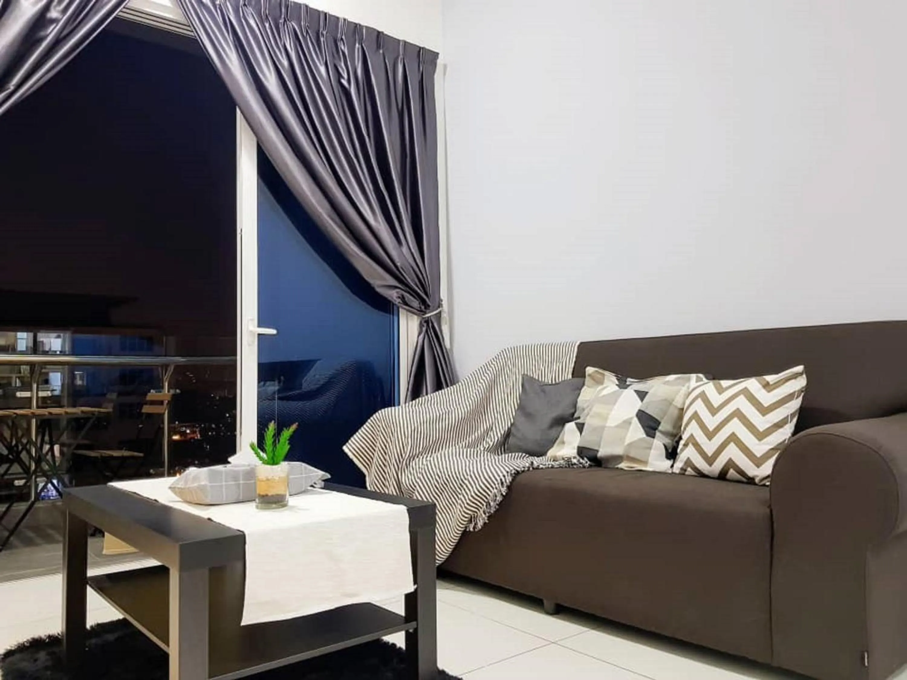 Living room in Skypod Residence Puchong