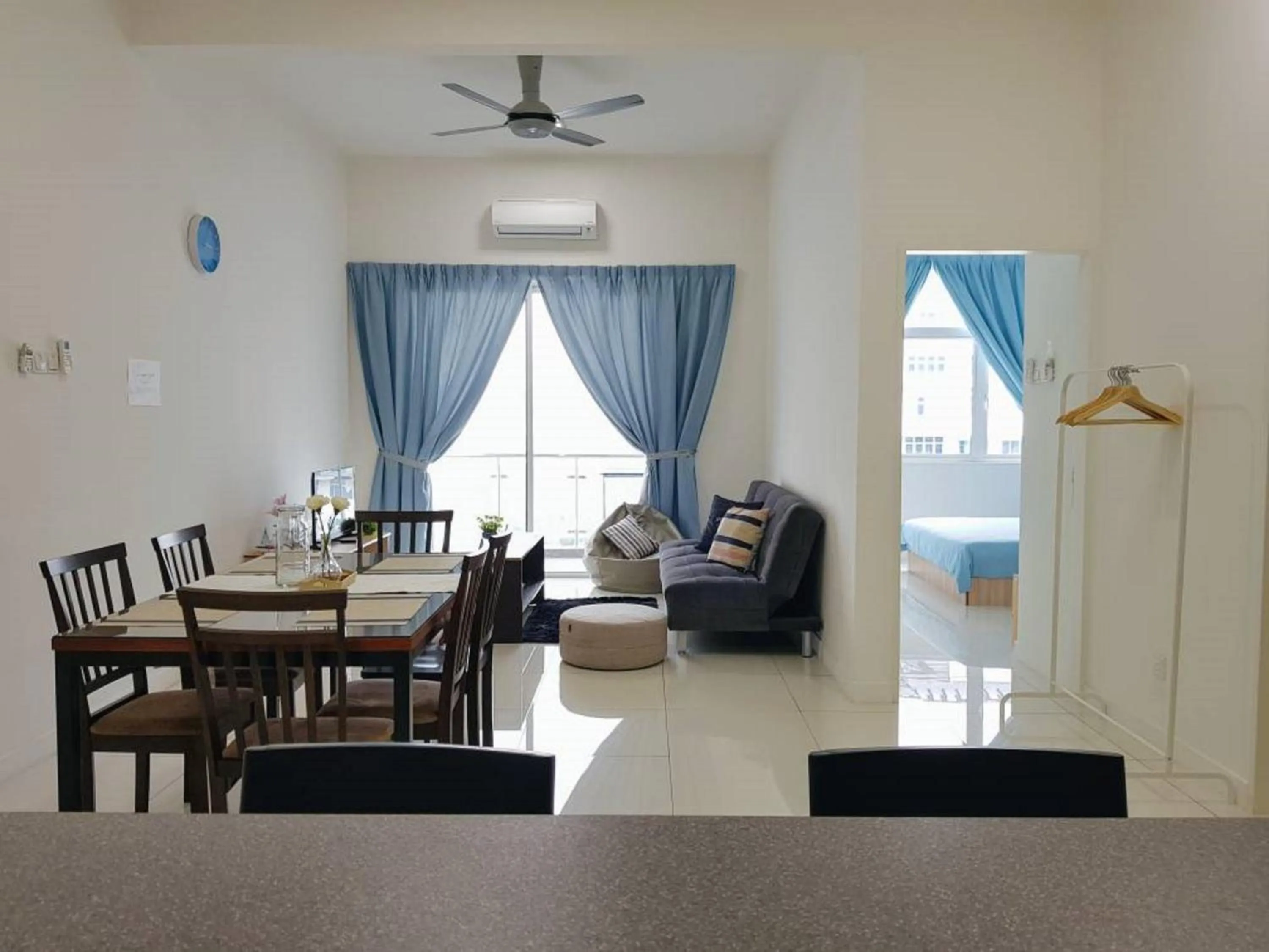 Living room in Skypod Residence Puchong