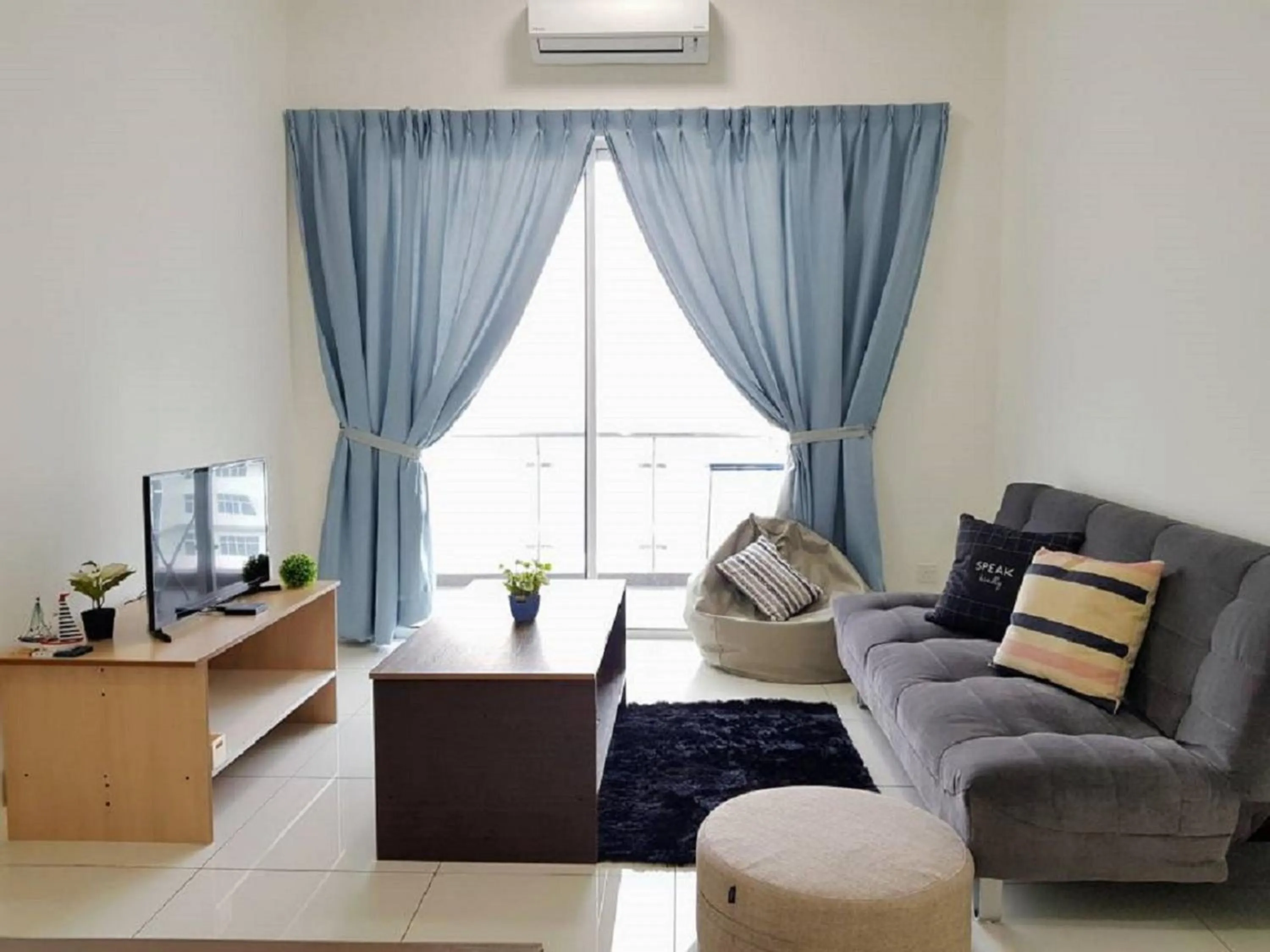 Living room in Skypod Residence Puchong