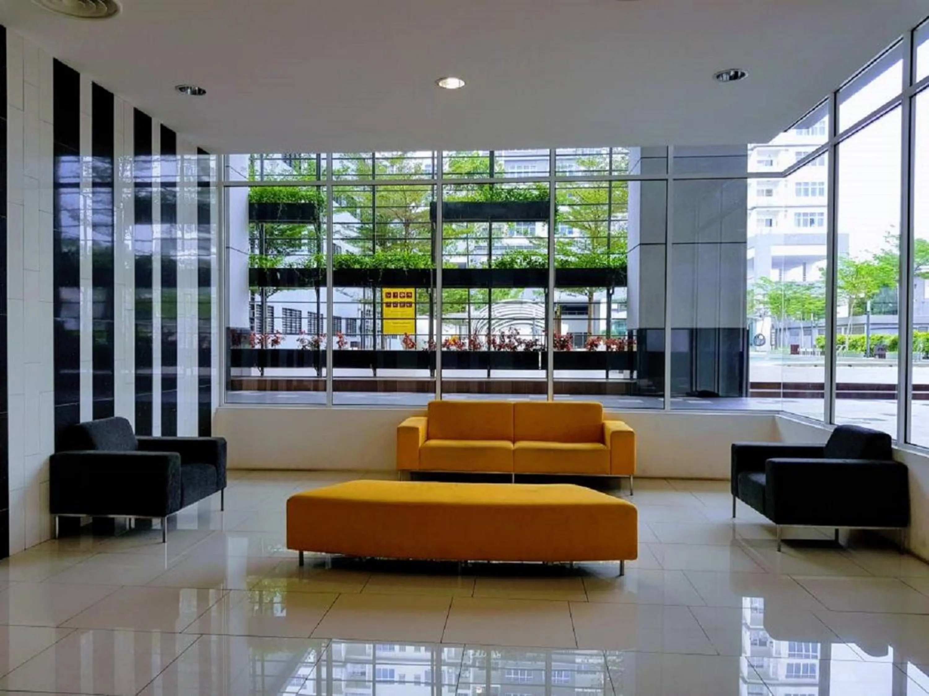 Lobby or reception in Skypod Residence Puchong
