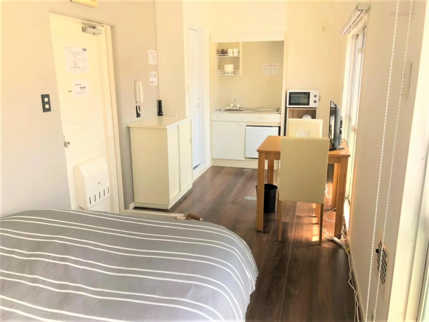 Bed in Hotel Peace Park Tokaichi by Tranova