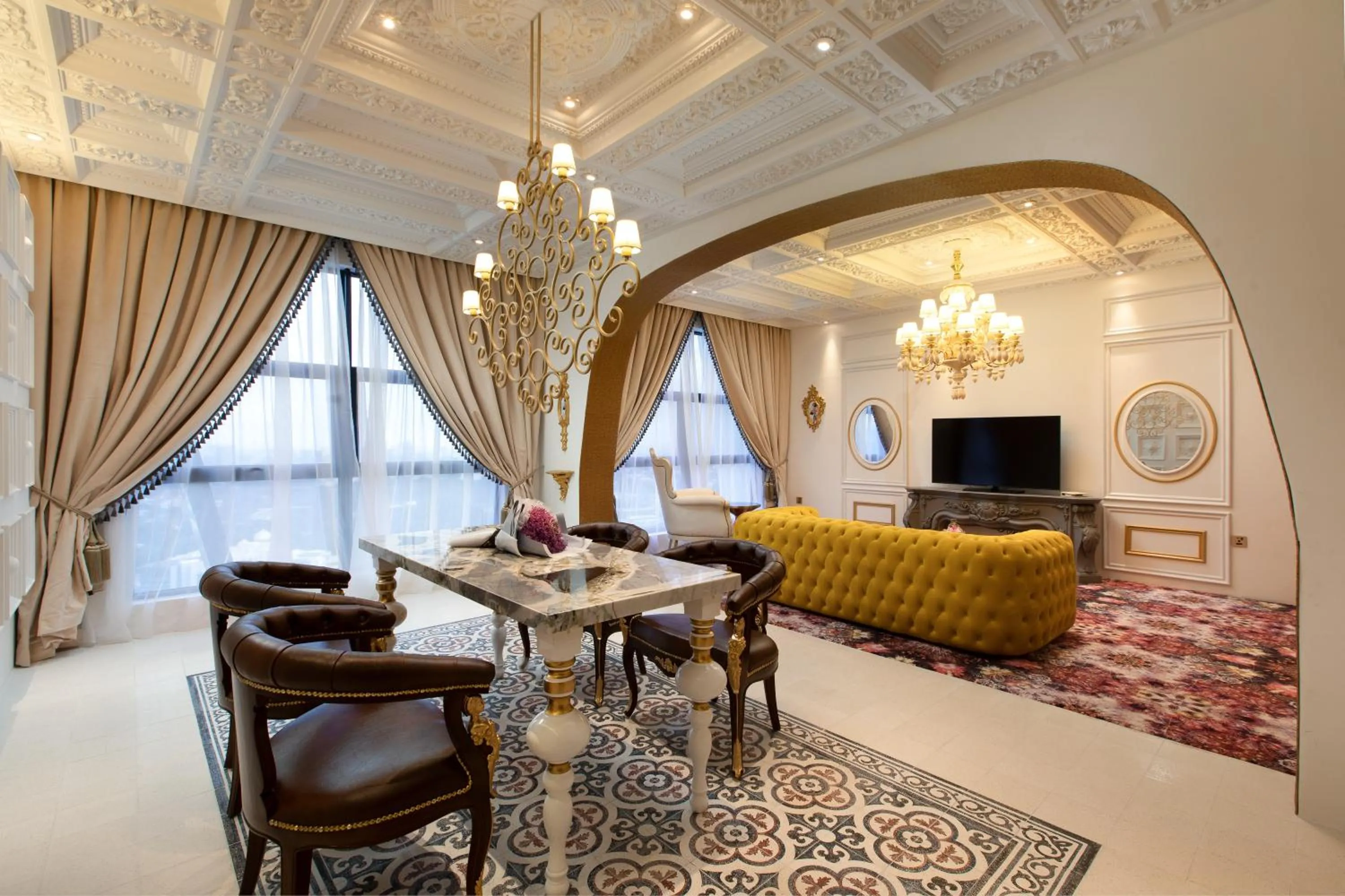 Living room in arte by Thomas Chan