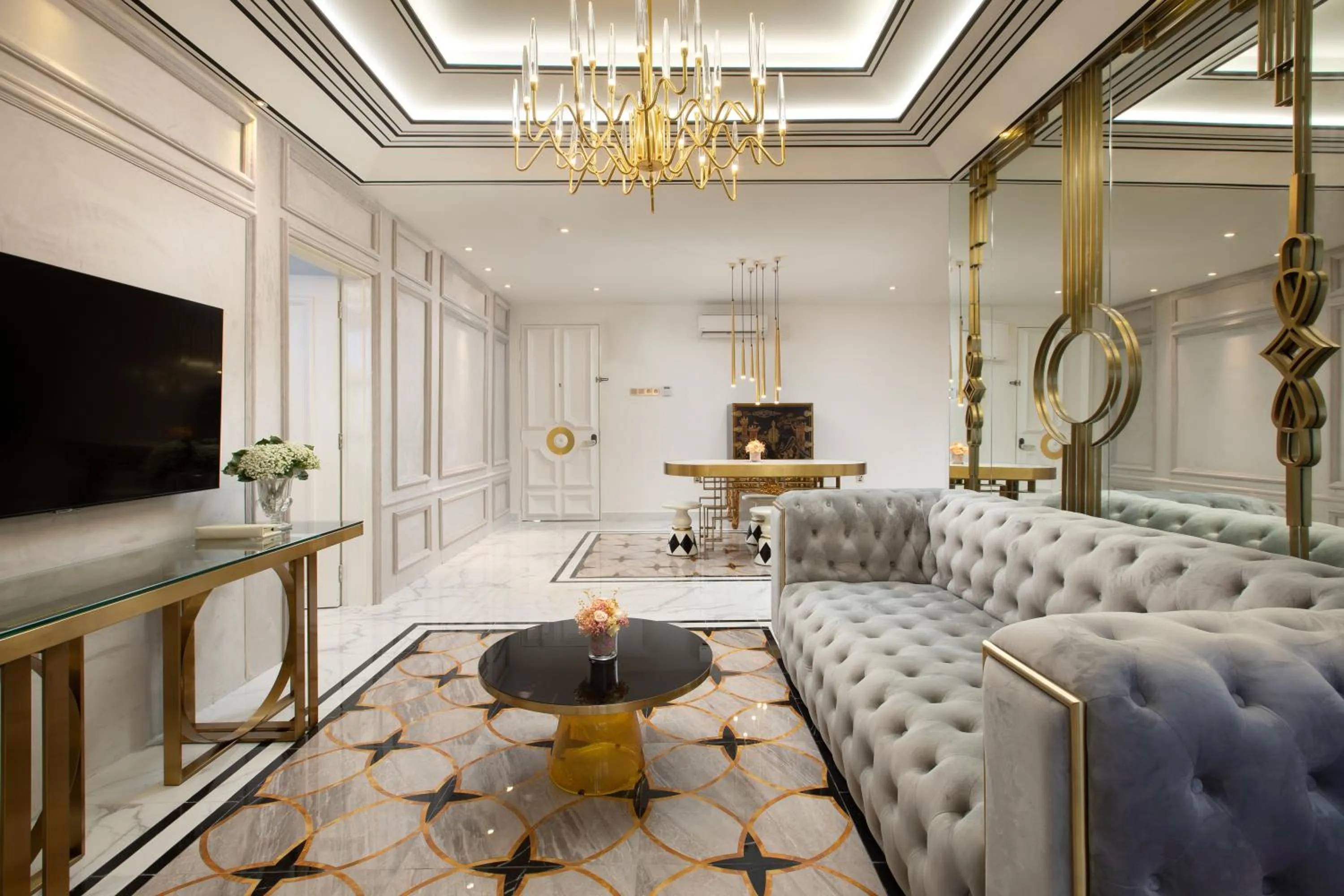 Living room in arte by Thomas Chan