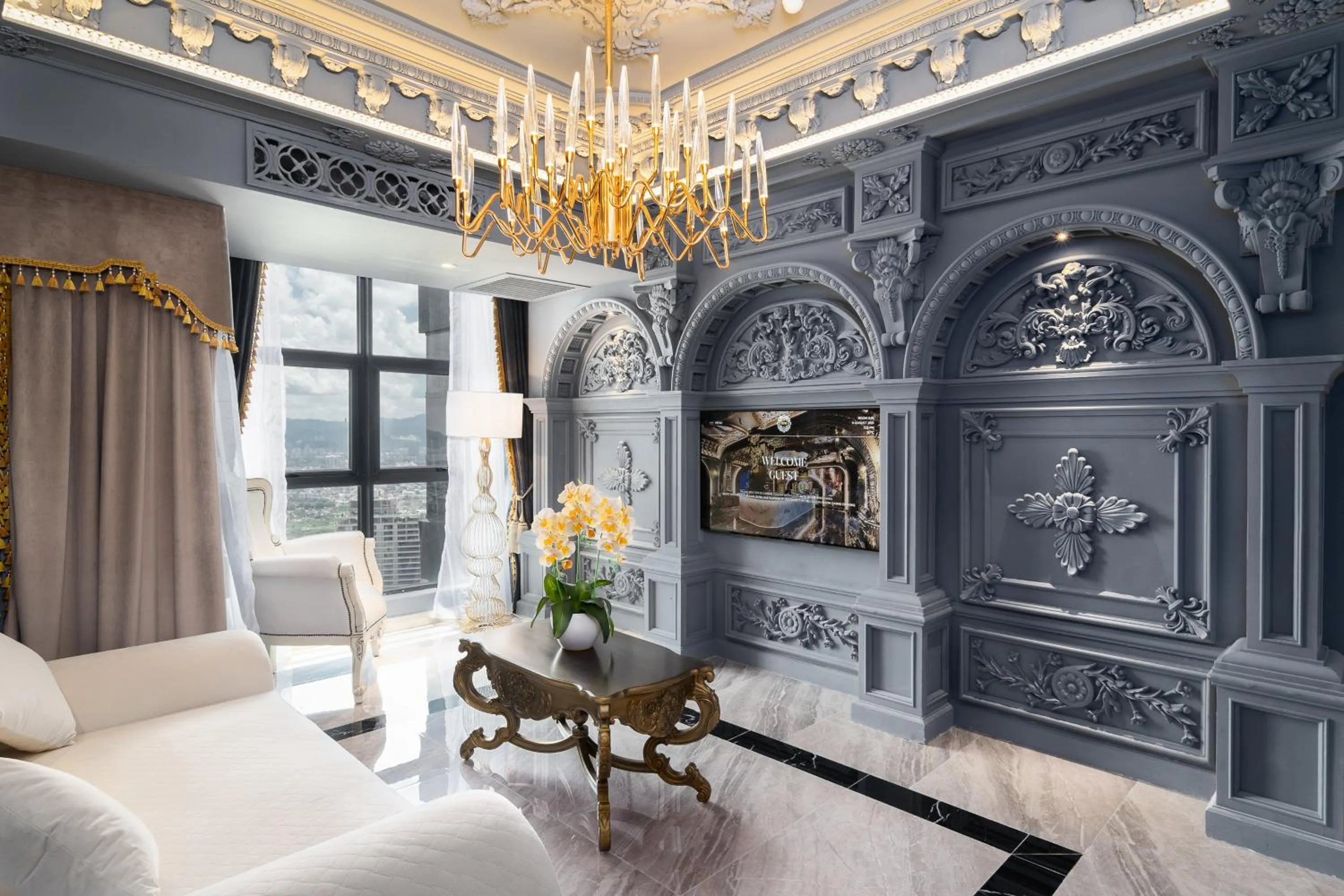 Living room in arte by Thomas Chan