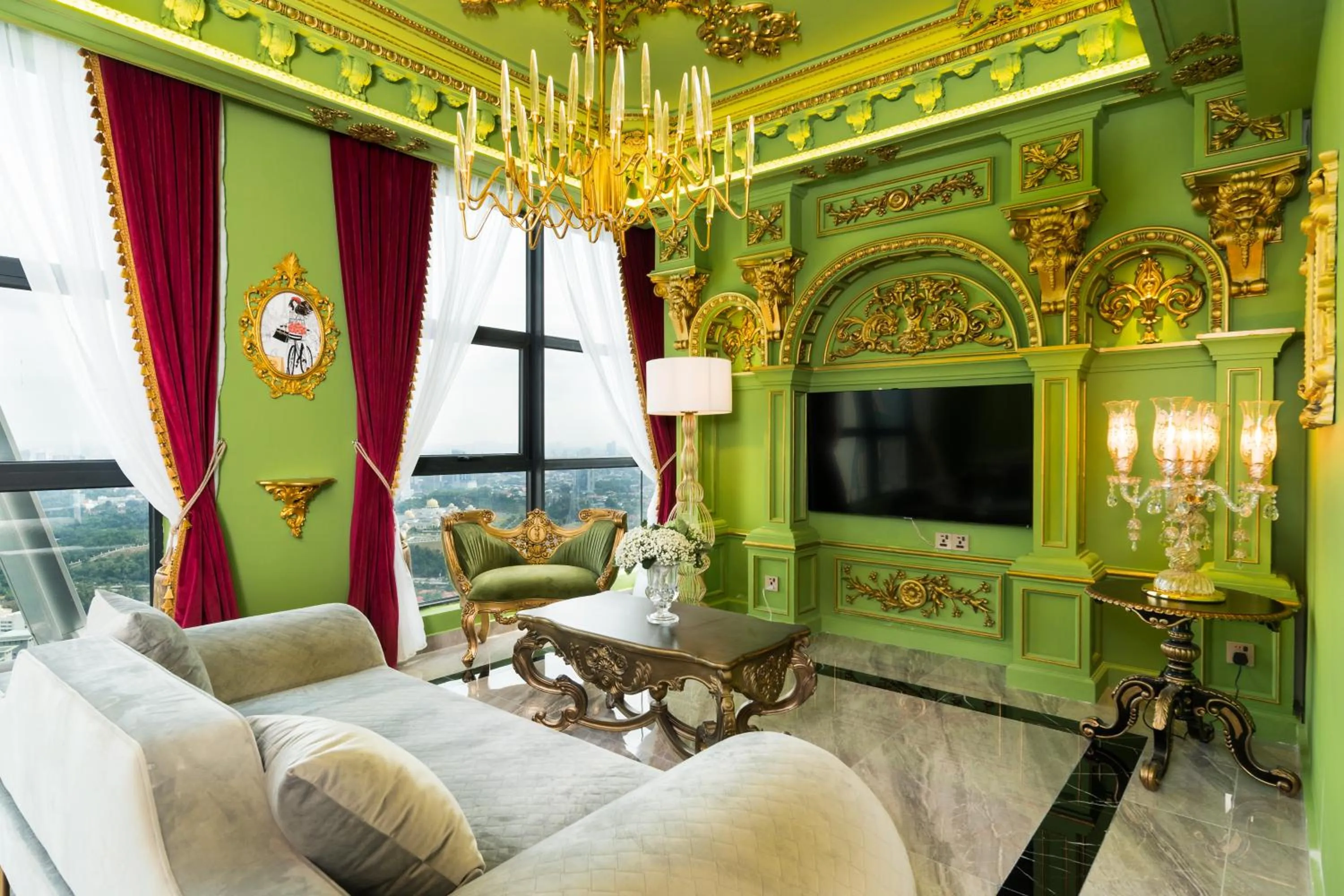 Living room in arte by Thomas Chan