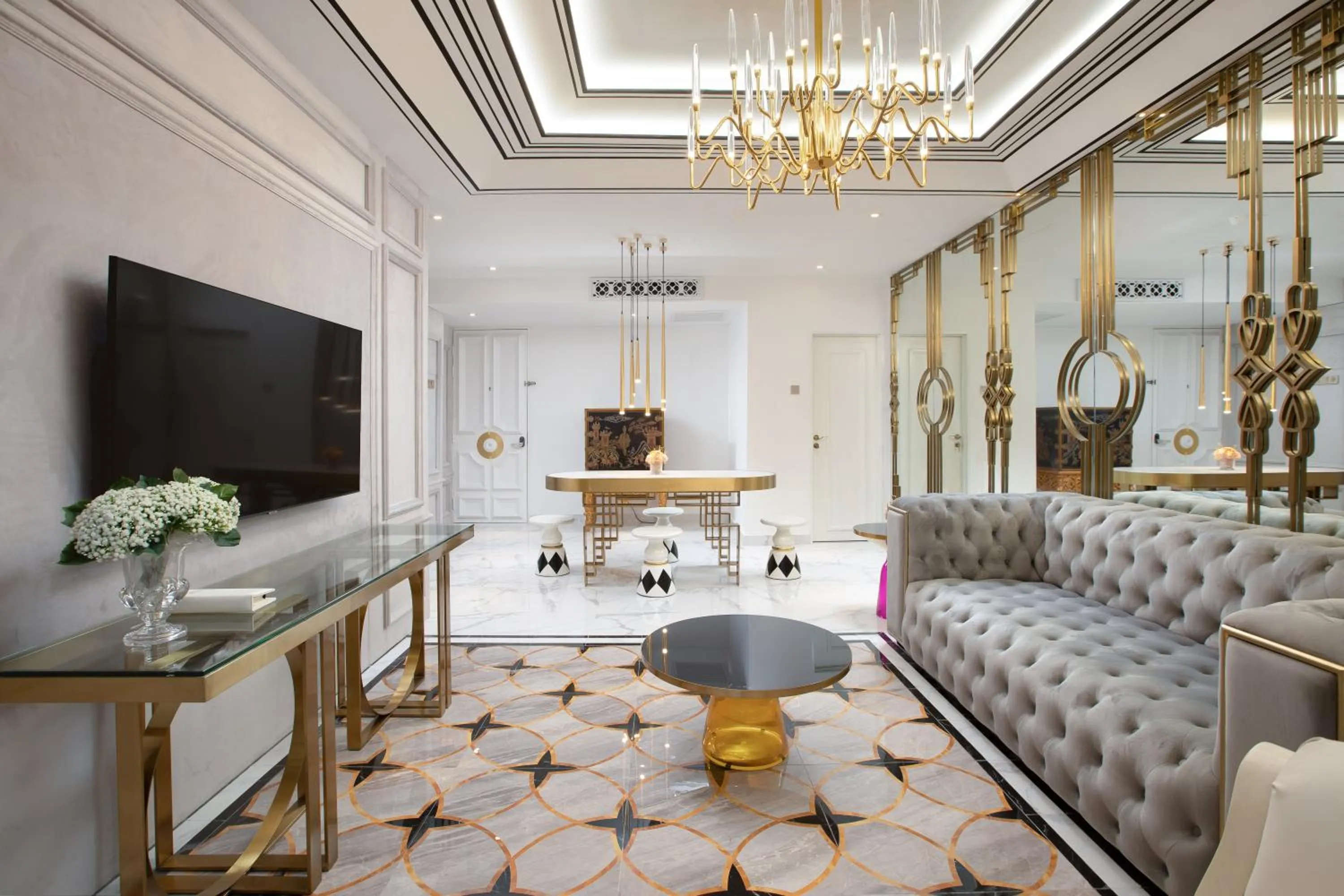 Living room in arte by Thomas Chan