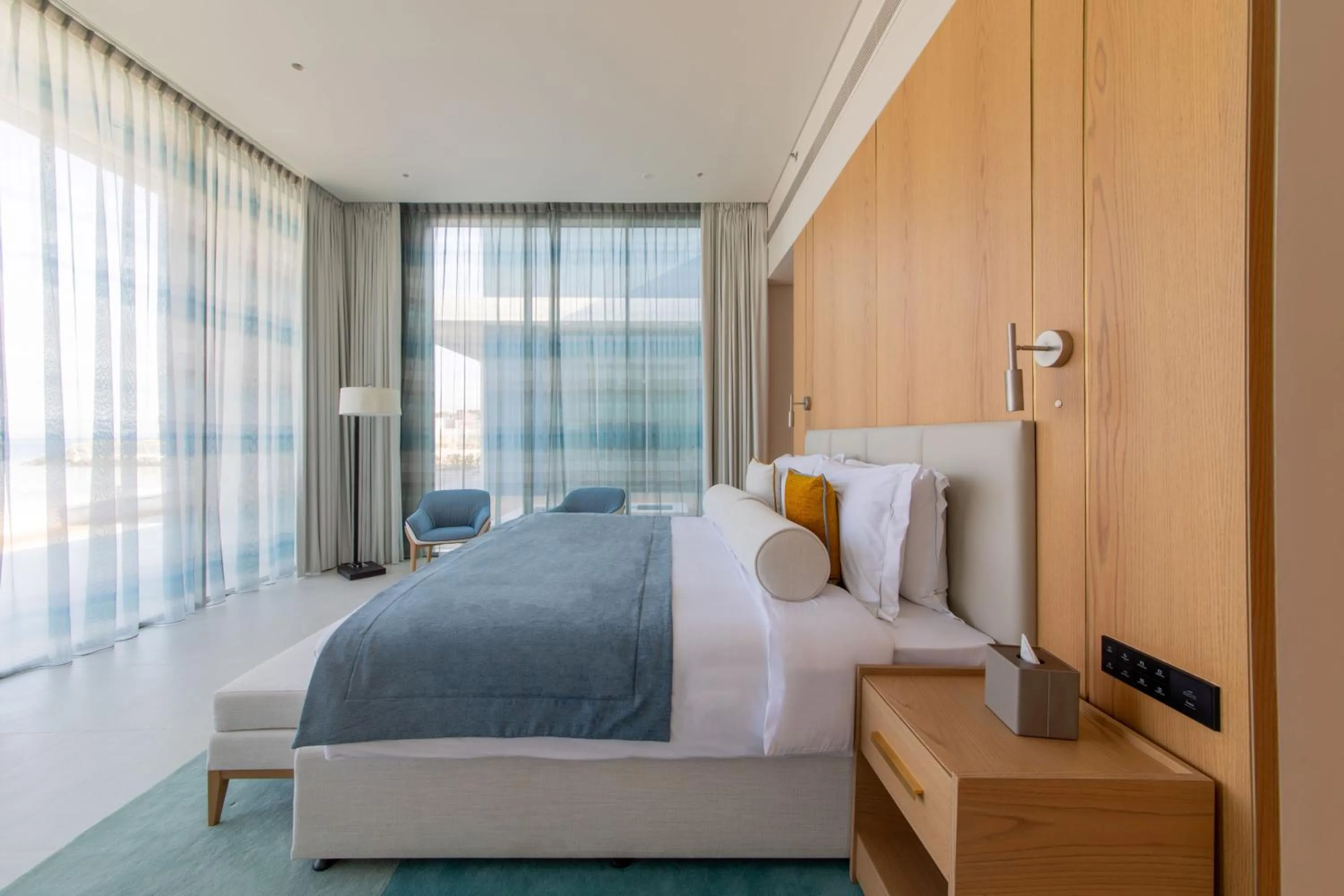 Bed in Ajman Hotel & Villas by Blazon Hotels