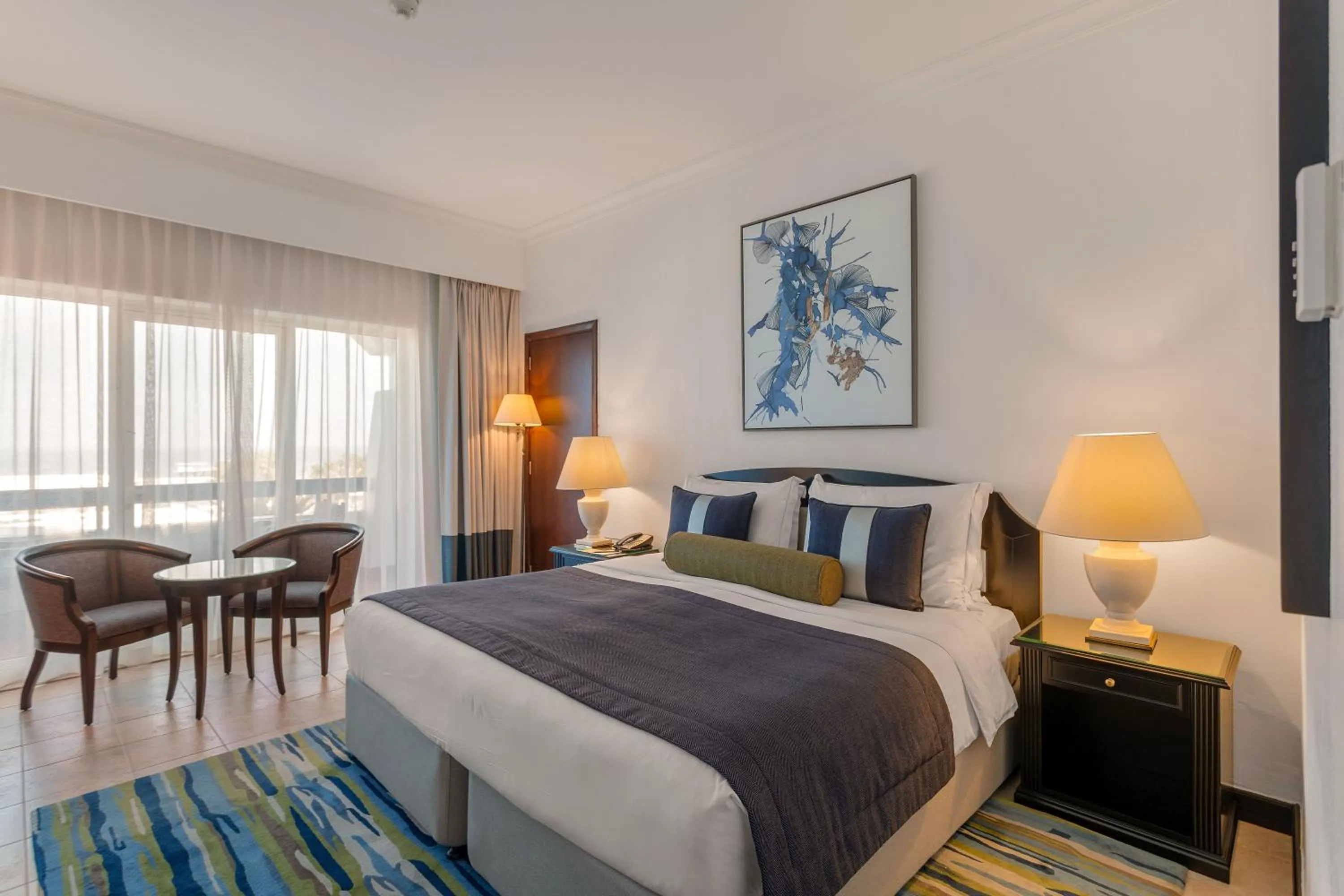 Bed in Ajman Hotel & Villas by Blazon Hotels