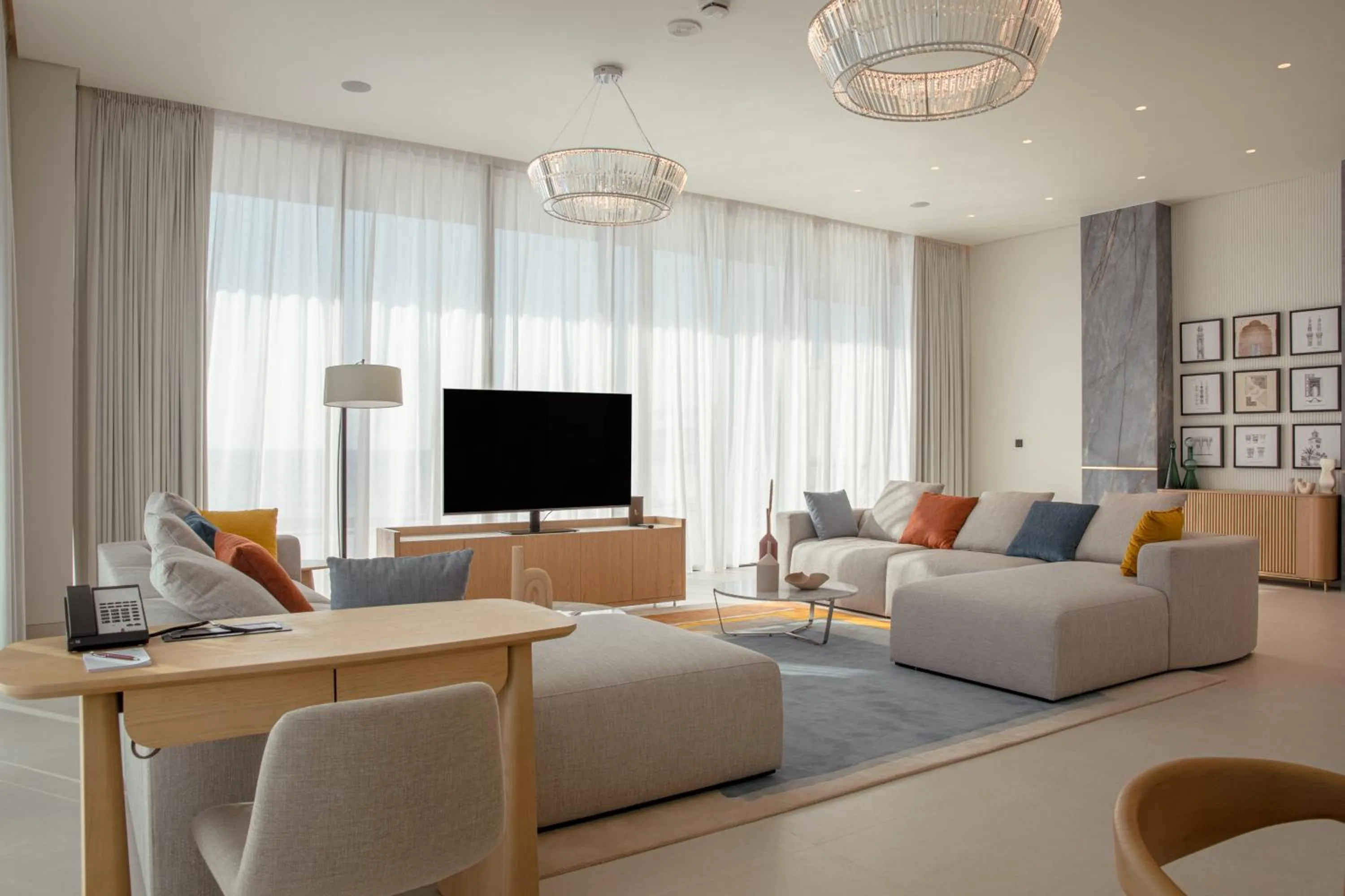 TV and multimedia in Ajman Hotel & Villas by Blazon Hotels