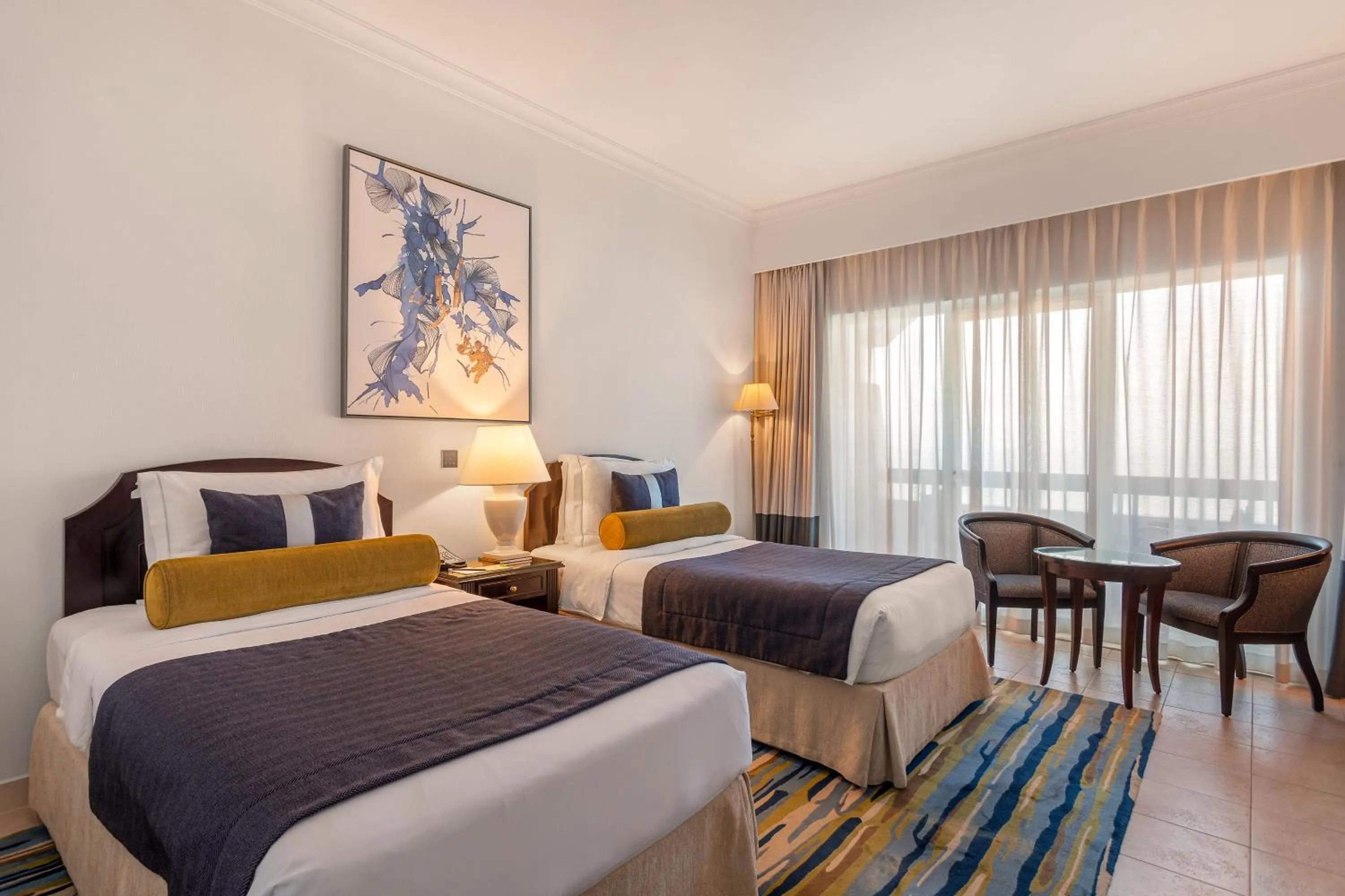 Bed in Ajman Hotel & Villas by Blazon Hotels