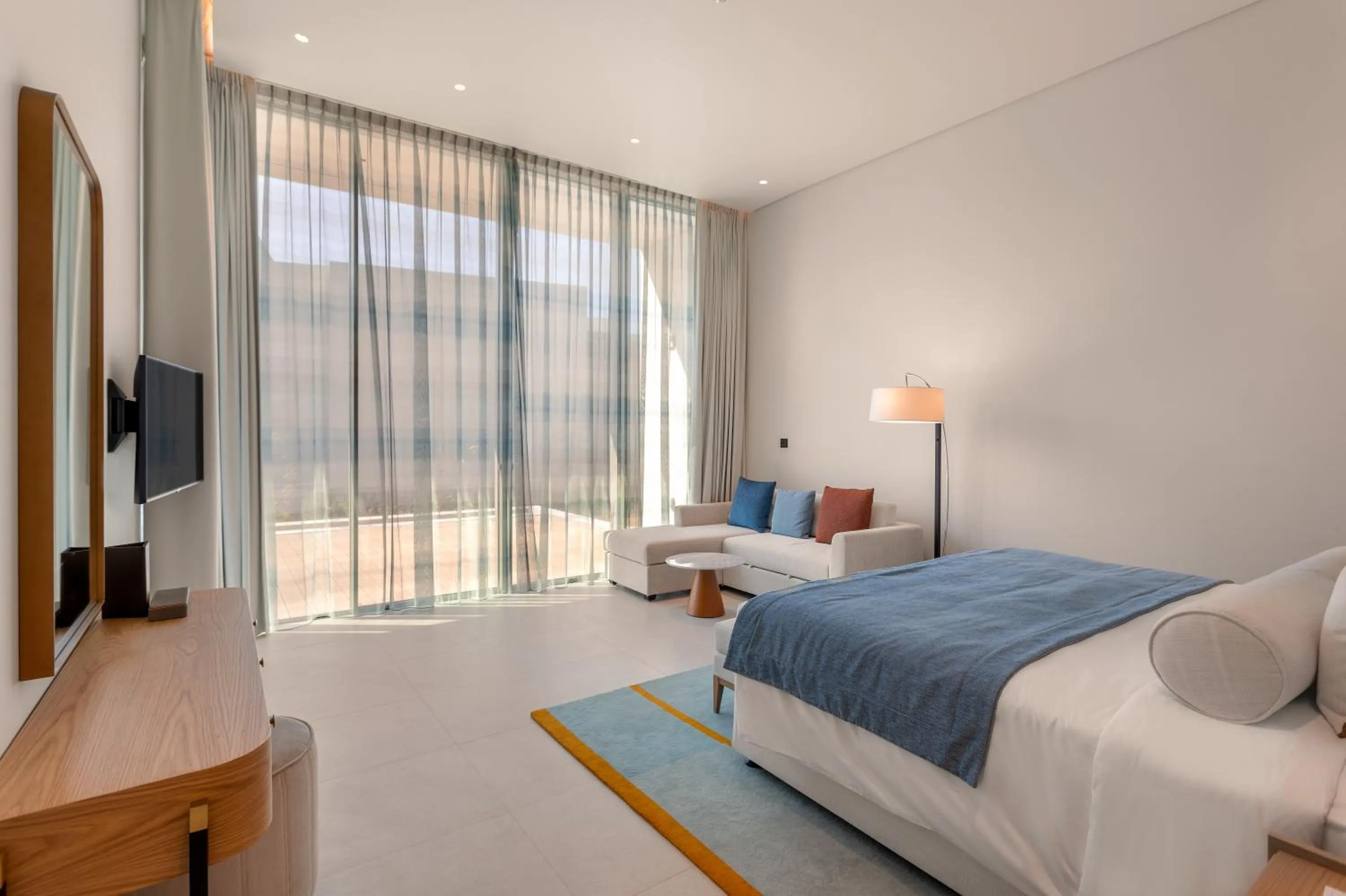 Bed in Ajman Hotel & Villas by Blazon Hotels