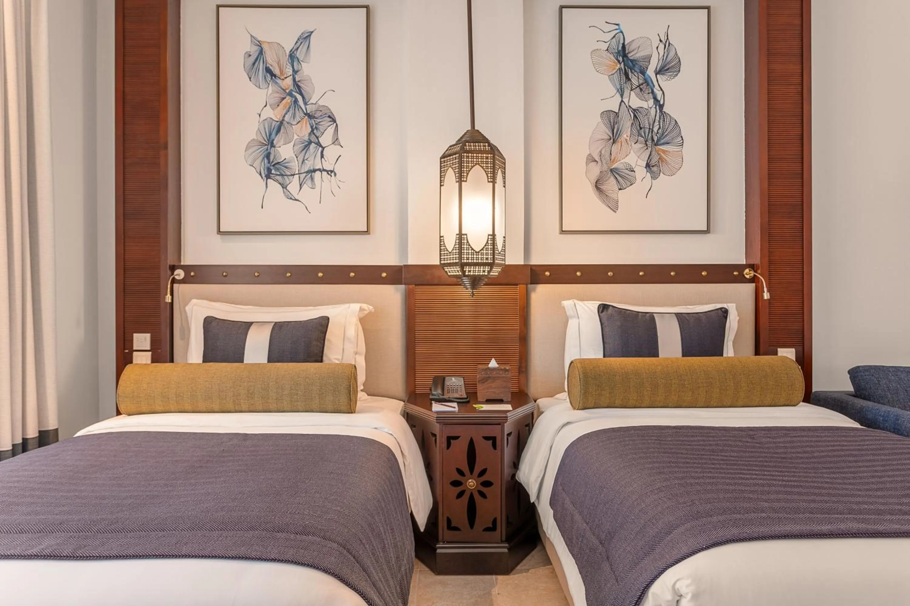 Bed in Ajman Hotel & Villas by Blazon Hotels