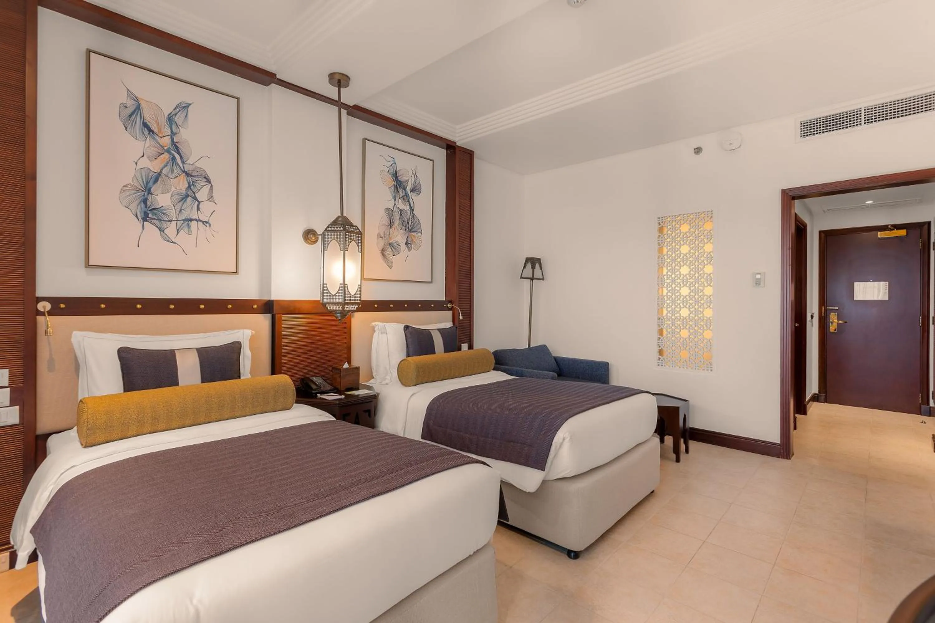 Bed in Ajman Hotel & Villas by Blazon Hotels