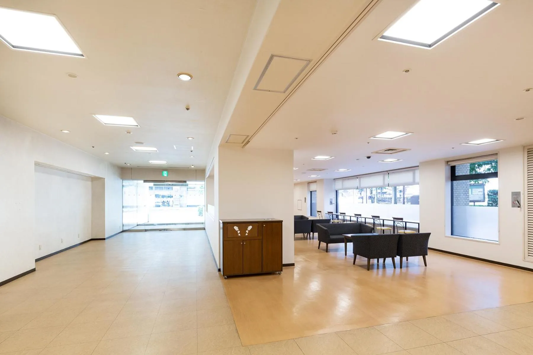 Lobby or reception in The OneFive Okayama