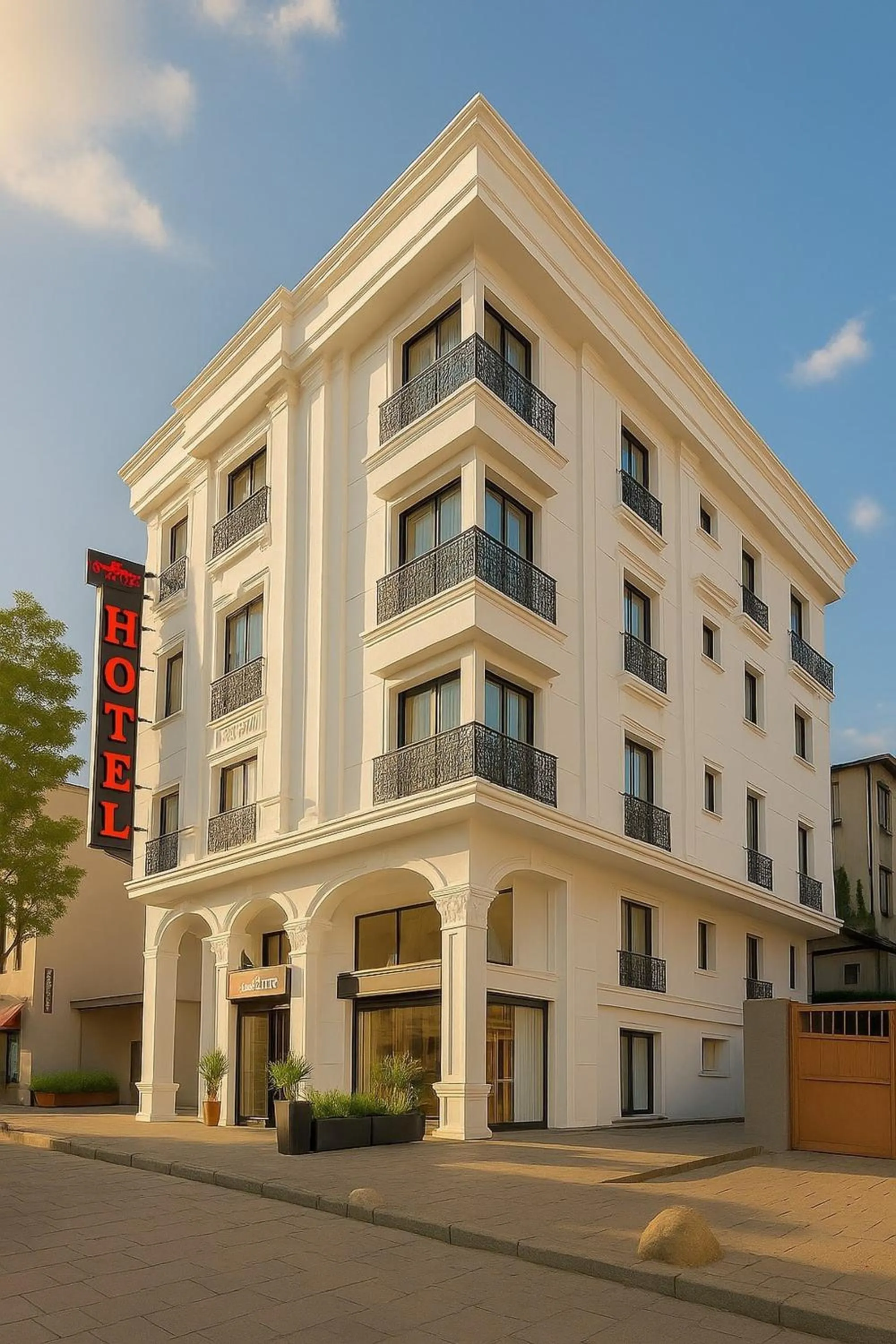 Property building in Confores Hotel