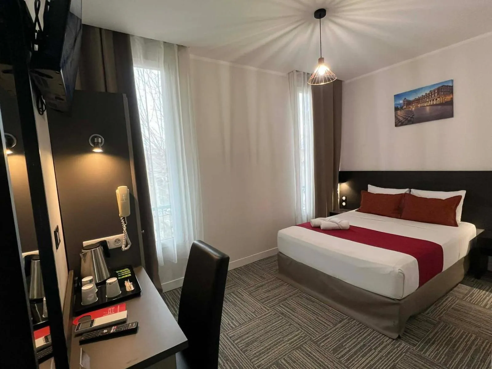 Bed in Evelia Hotels