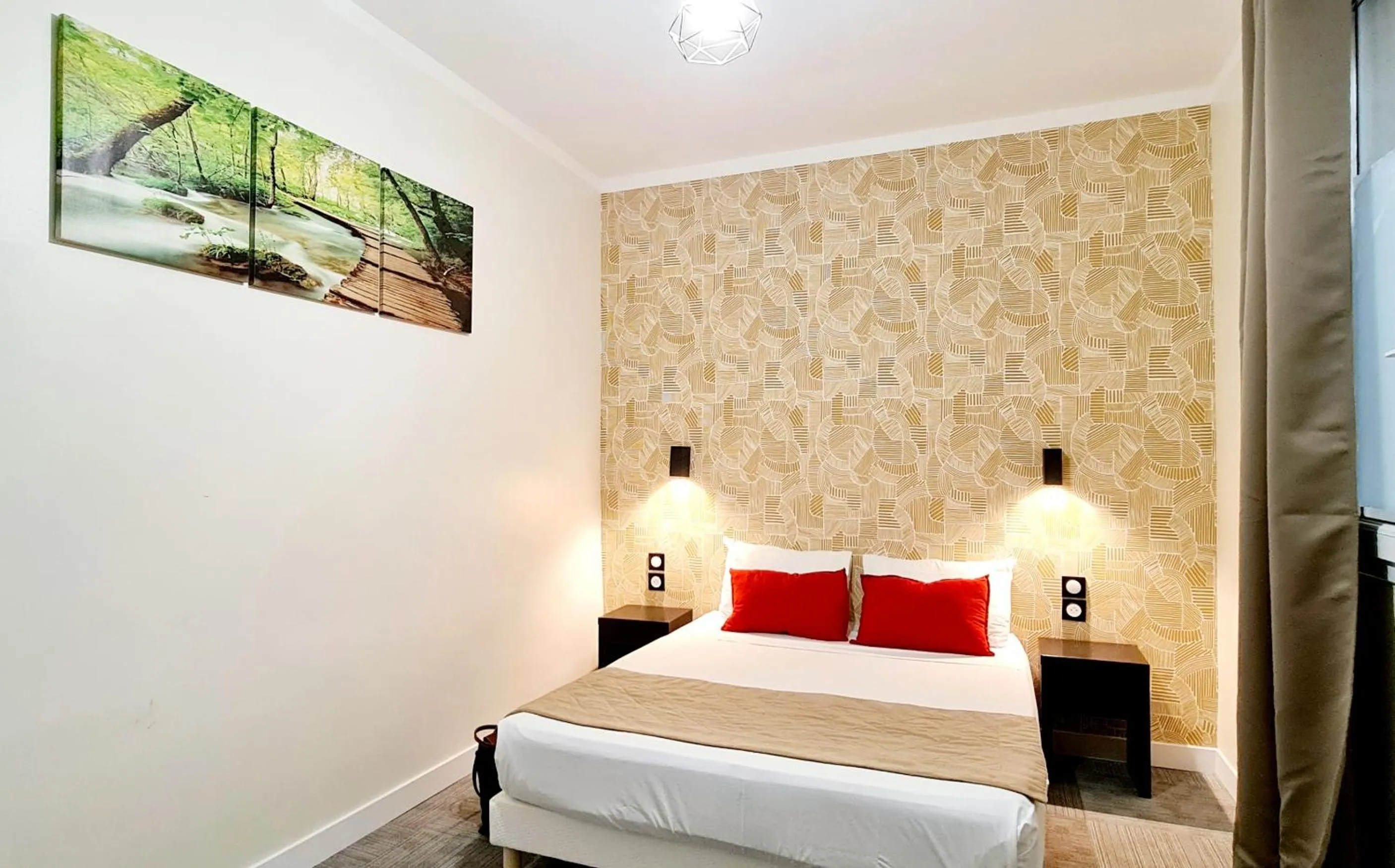 Bed in Evelia Hotels