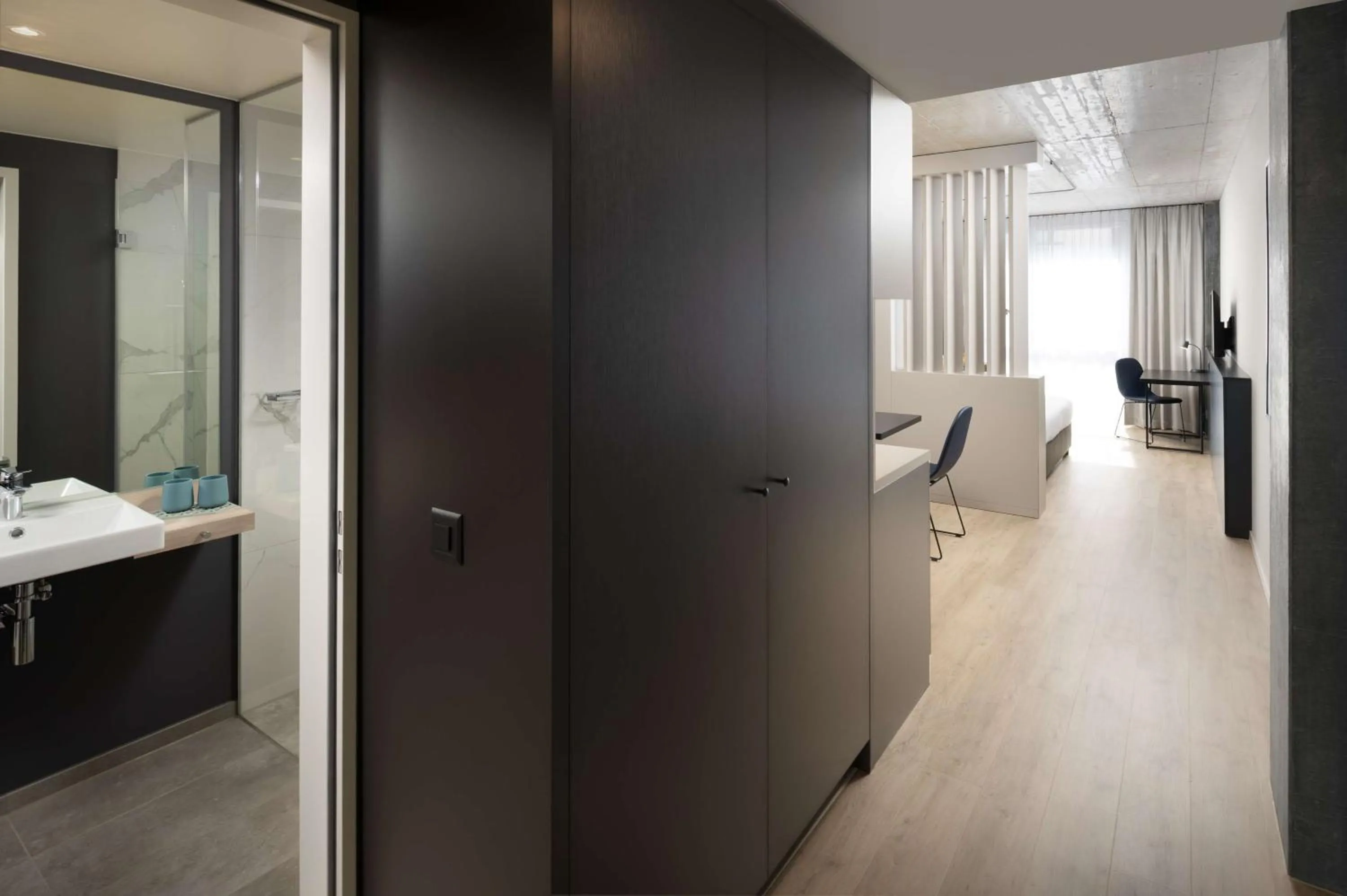 Bed in Radisson Hotel & Suites Zurich