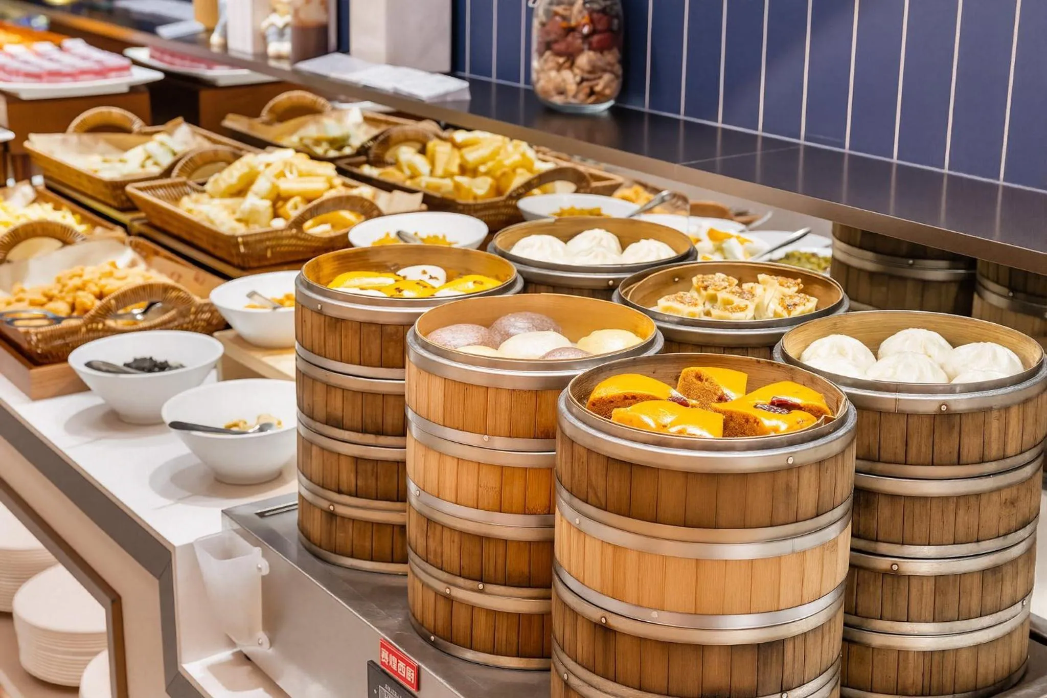 Restaurant/places to eat in Holiday Inn Express Shanghai Putuo by IHG