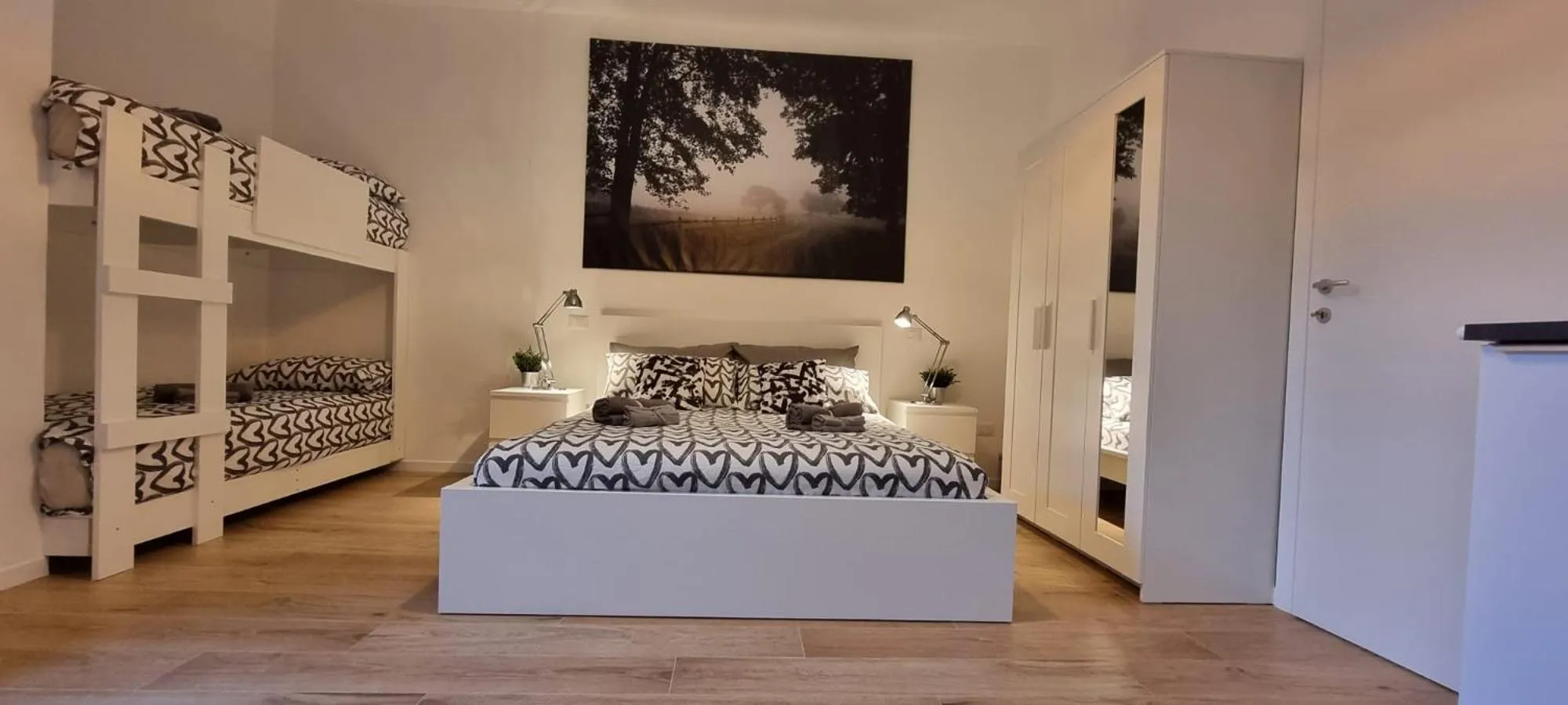 Bed in San Donato Policlinico Rooms