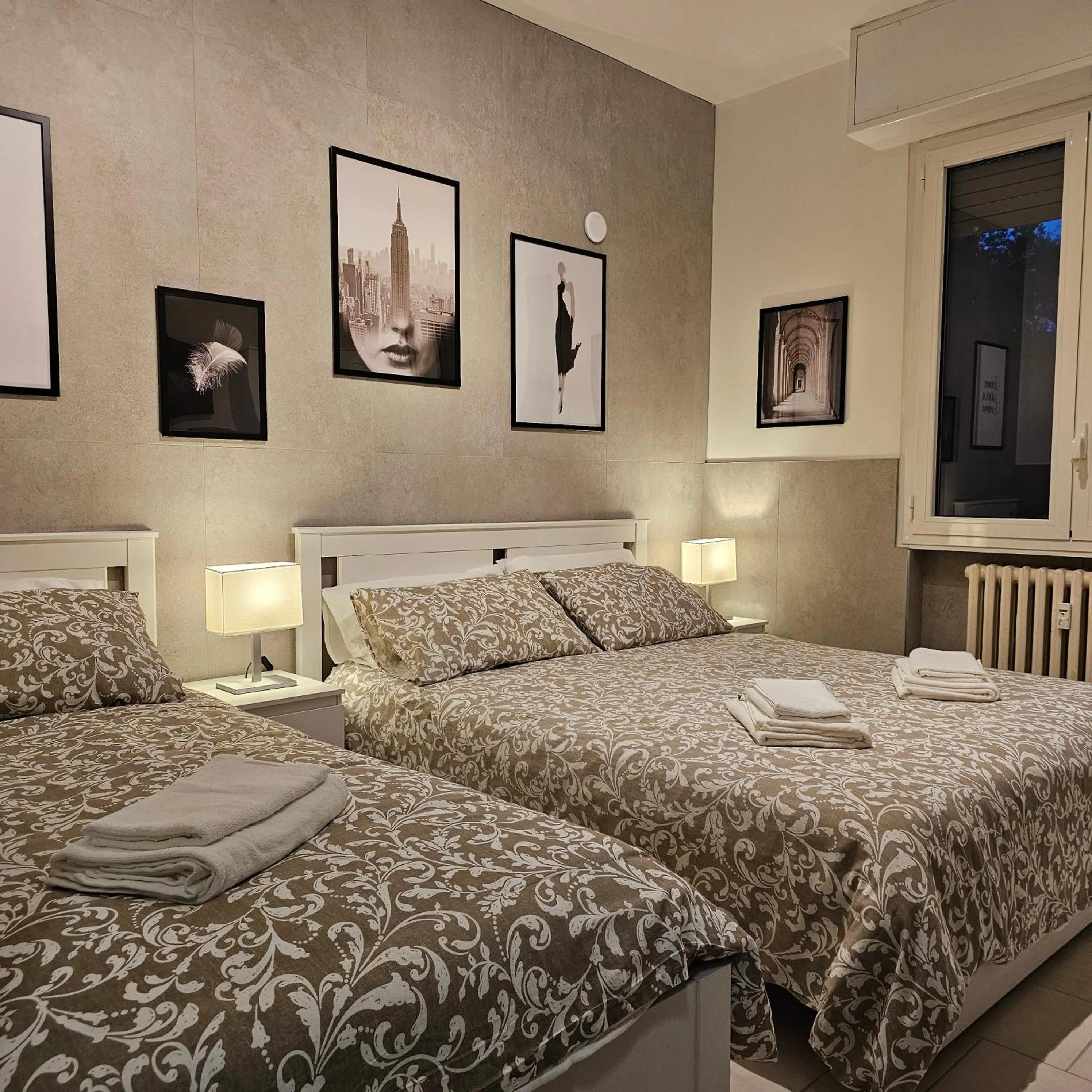 Bed in San Donato Policlinico Rooms