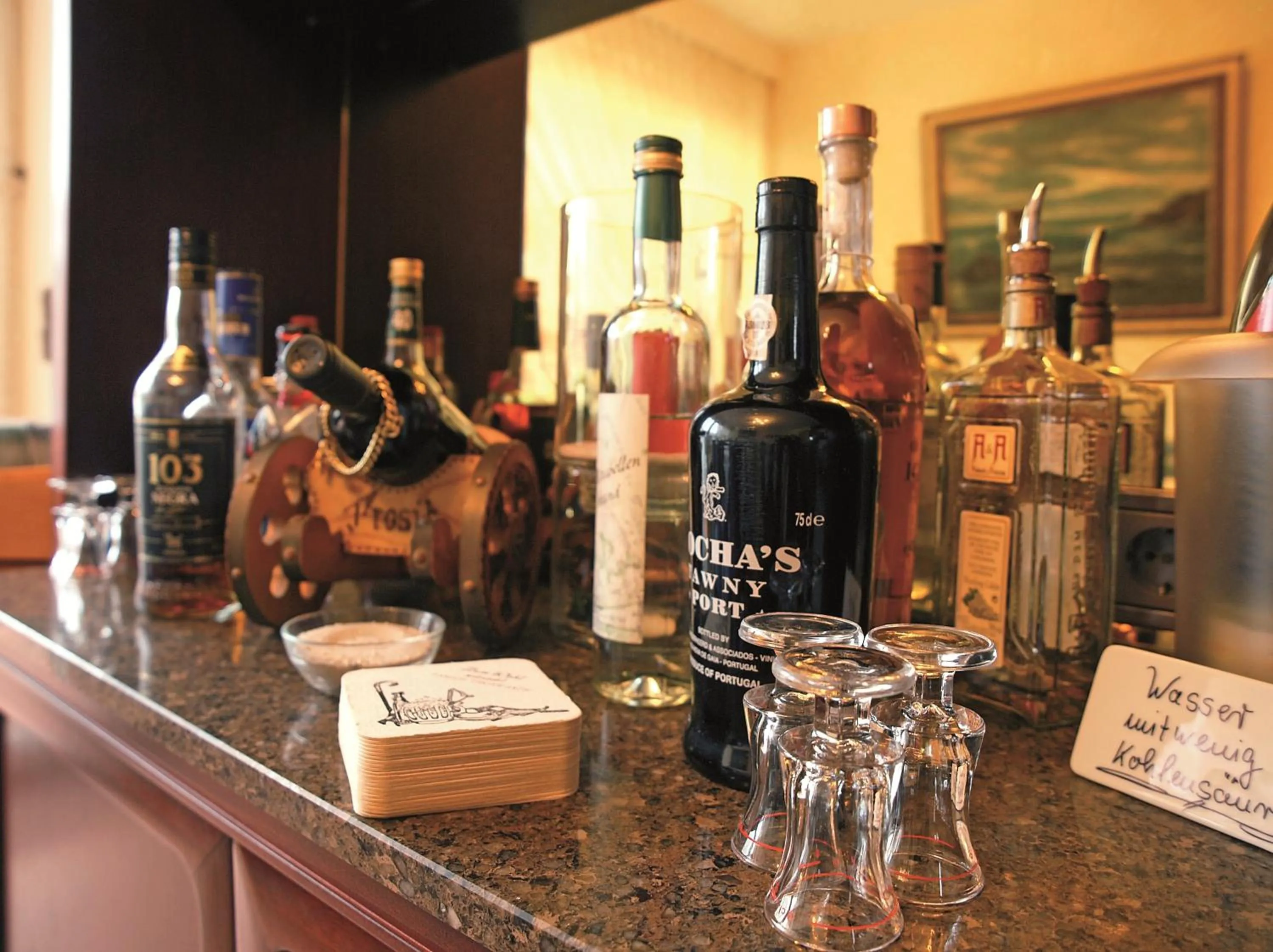 Lounge or bar in Haus Thorwarth - Hotel garni