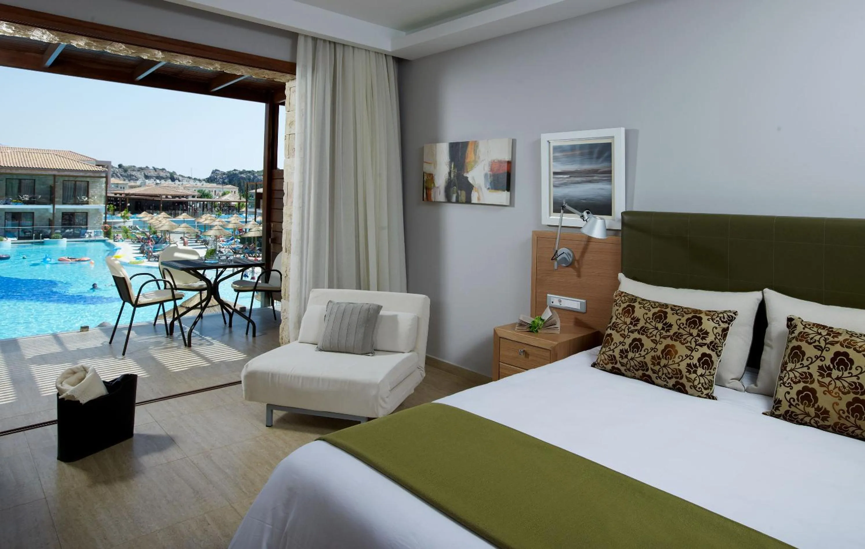 Bed in Atlantica Holiday Village Rhodes