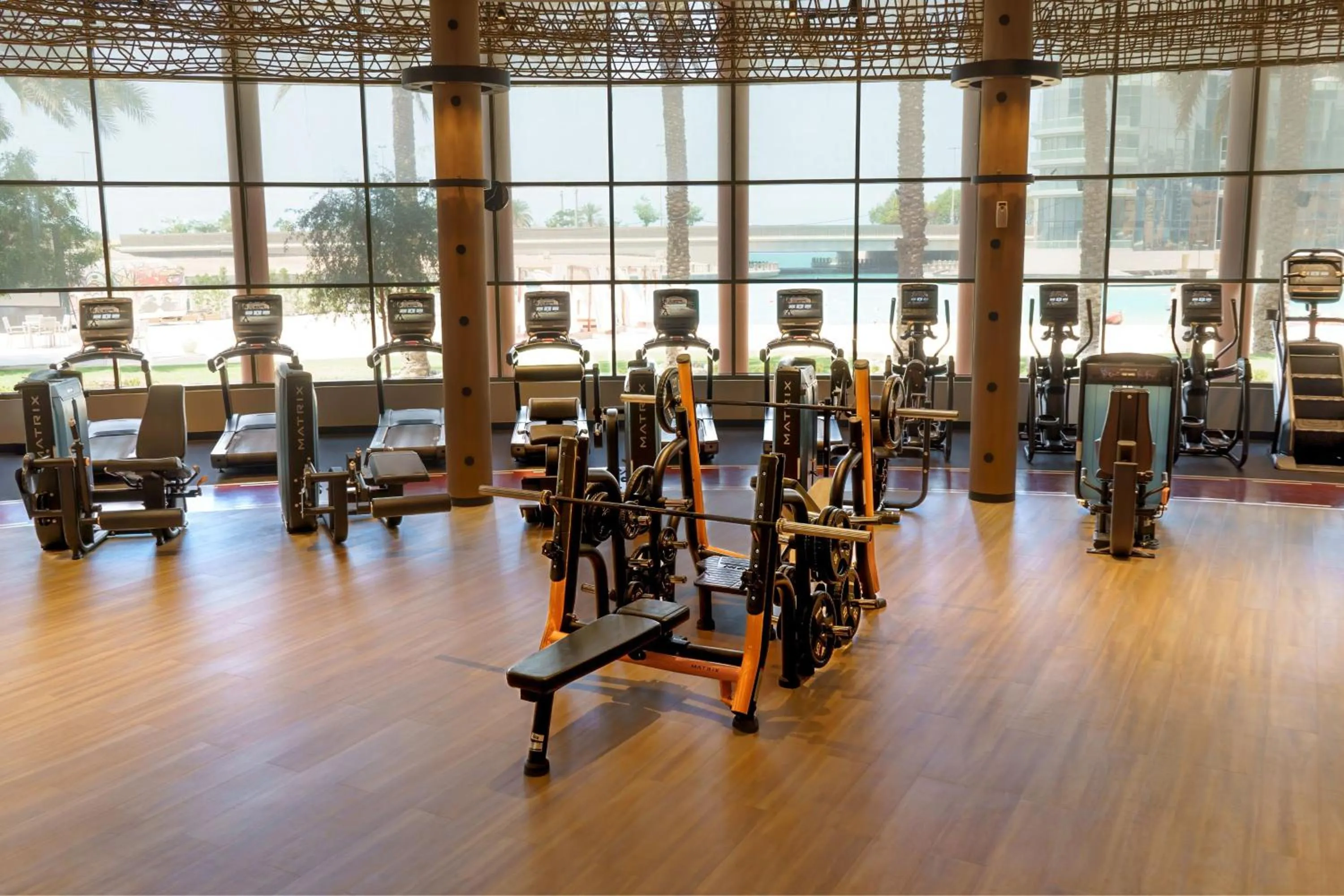 Fitness centre/facilities in Sheraton Abu Dhabi Hotel & Resort