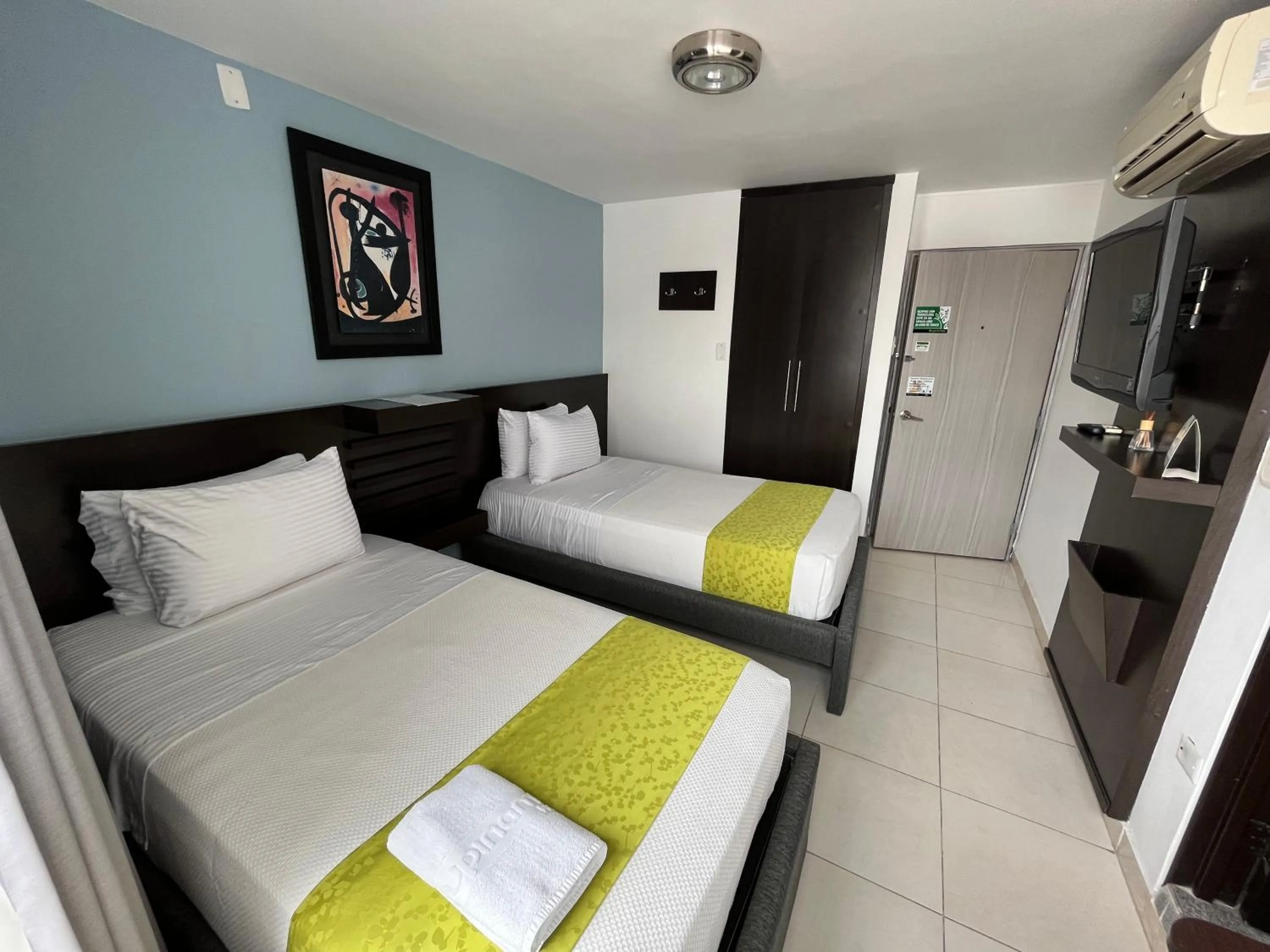 Bed in Hotel Tupinamba Neiva